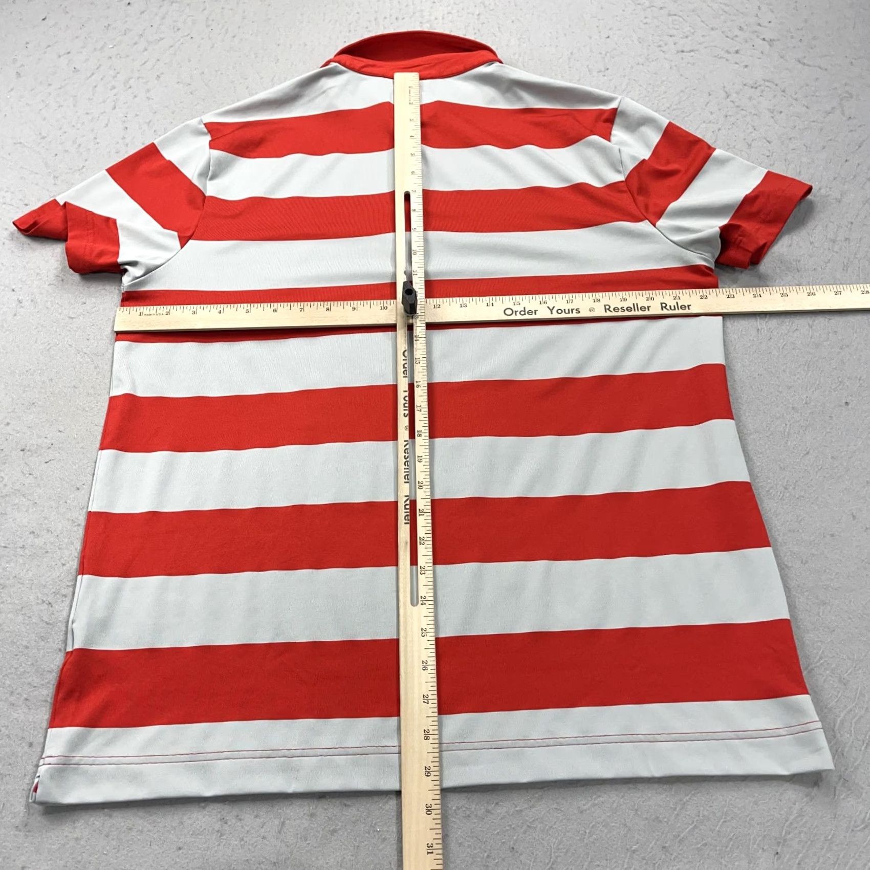 Lacoste Lacoste Sport Polo Shirt Mens XL Red Golf Logo Striped VINTAGE? Size US XL / EU 56 / 4 - 7 Thumbnail