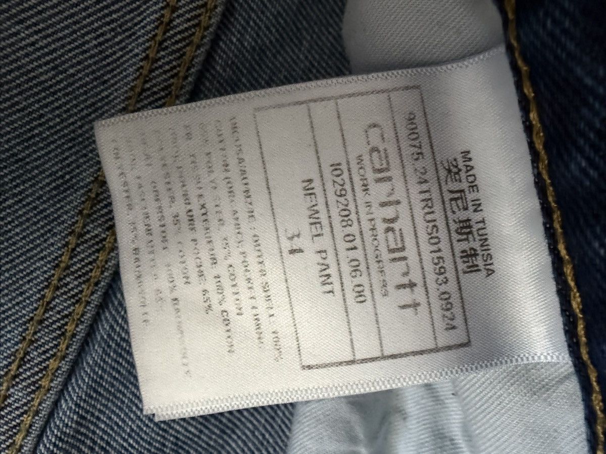 Carhartt Carhartt WIP Newell Pant | Size 34 | Blue Stonewashed Size US 34 / EU 50 - 3 Thumbnail