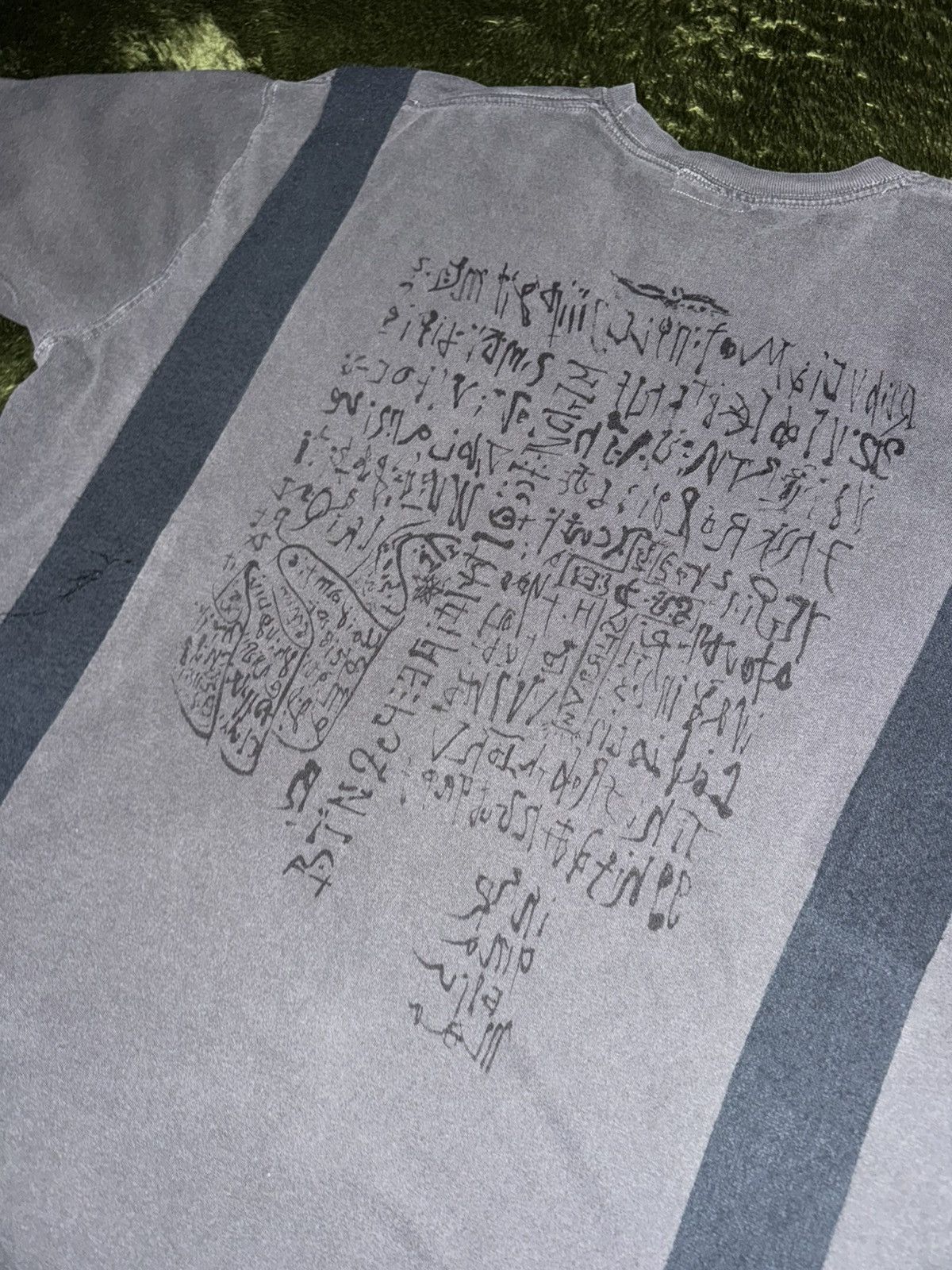 Japanese Brand [3] nada not nada 5-cut Reproduct Vintage Washed Tee Size US XXL / EU 58 / 5 - 9 Thumbnail