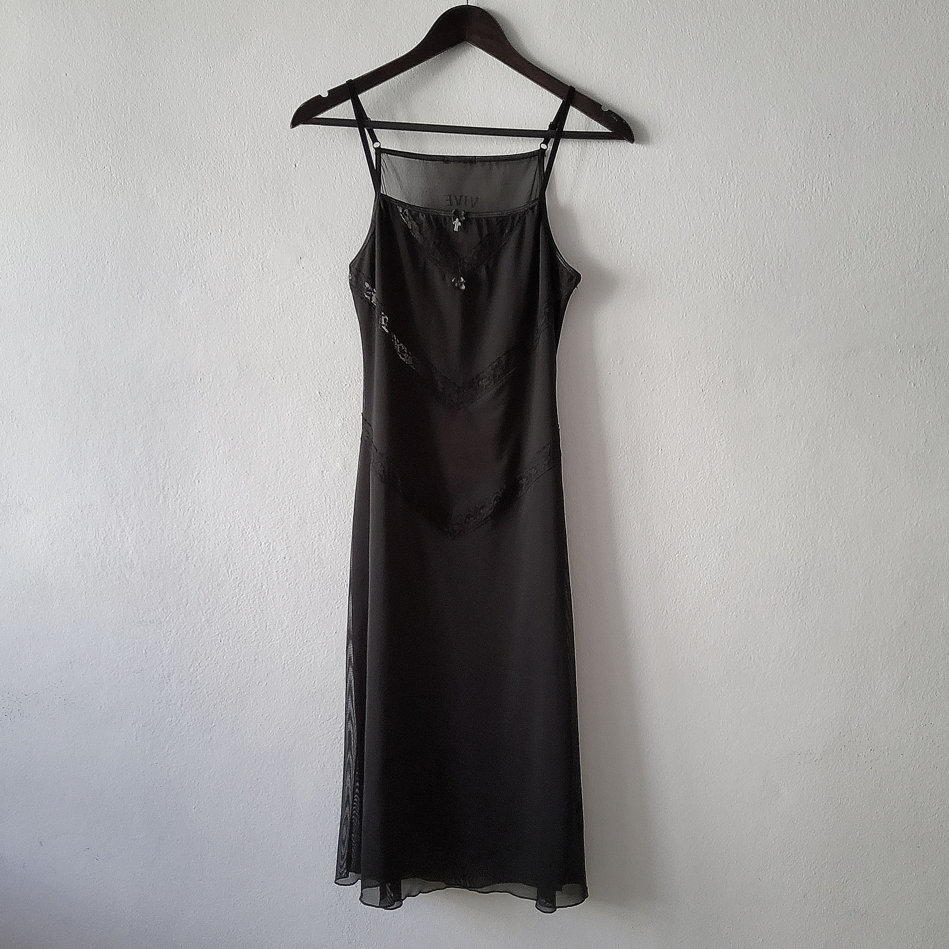 Other Vive Maria vintage y2k coquette goth slip midi dress Size M / US 6-8 / IT 42-44 - 2 Thumbnail