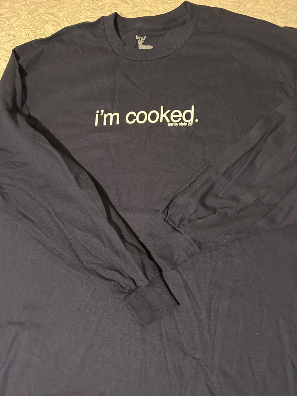 Holiday Brand Holiday Brand The Dutchess Im Cooked Longsleeve Navy XL Size US XL / EU 56 / 4 - 1 Thumbnail