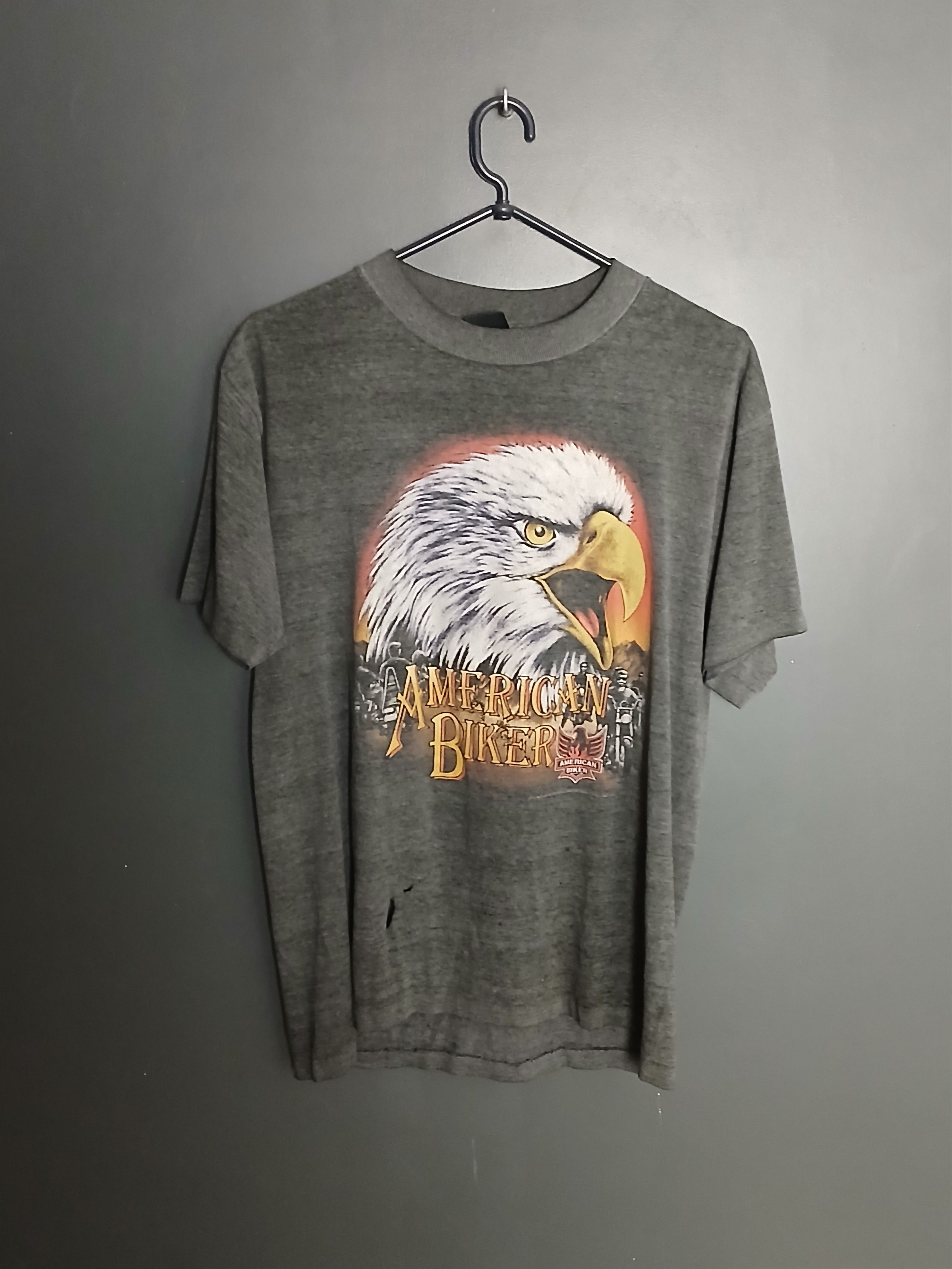 Harley Davidson × Vintage Vintage 3D Emblem Harley Davidson Racing Moto T-Shirt Size US M / EU 48-50 / 2 - 1 Thumbnail