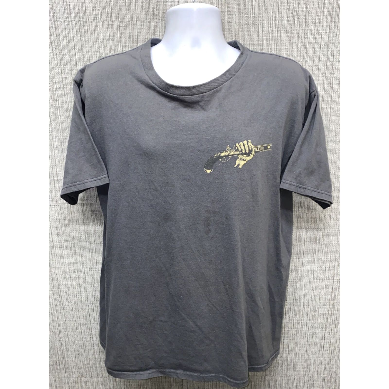 Vintage 5.11 Tactical Men’s T-Shirt Gray Guns 2nd Amendment Short Sleeve Size L Size US L / EU 52-54 / 3 - 2 Thumbnail