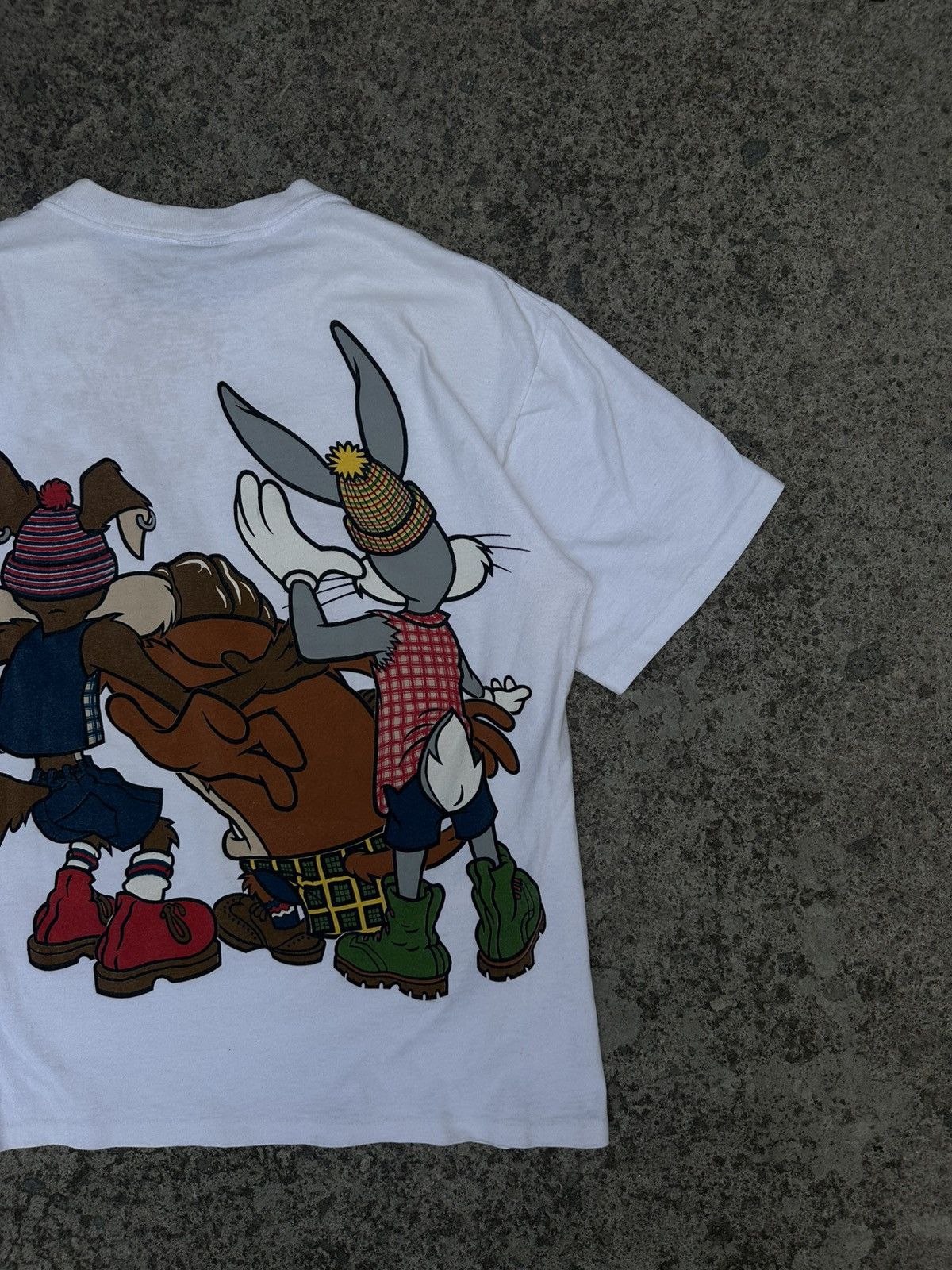 Changes Rare T-Shirt Looney Tunes Crew Double Print Size US L / EU 52-54 / 3 - 6 Thumbnail
