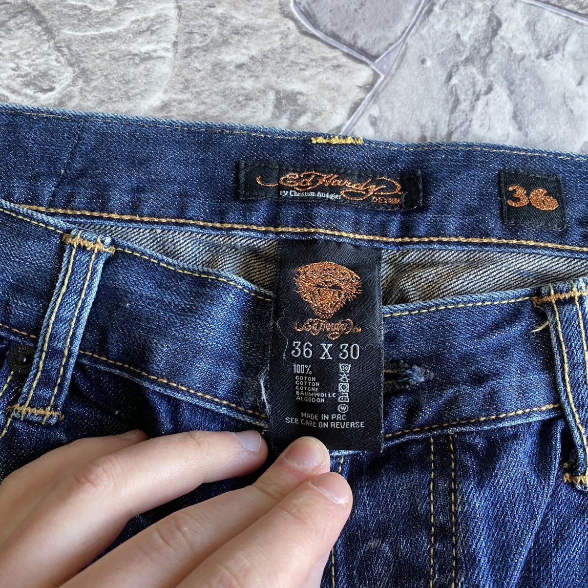 Ed Hardy Vintage Ed Hardy Jeans by Christian Audigier Pants Baggy Size US 36 / EU 52 - 15 Thumbnail