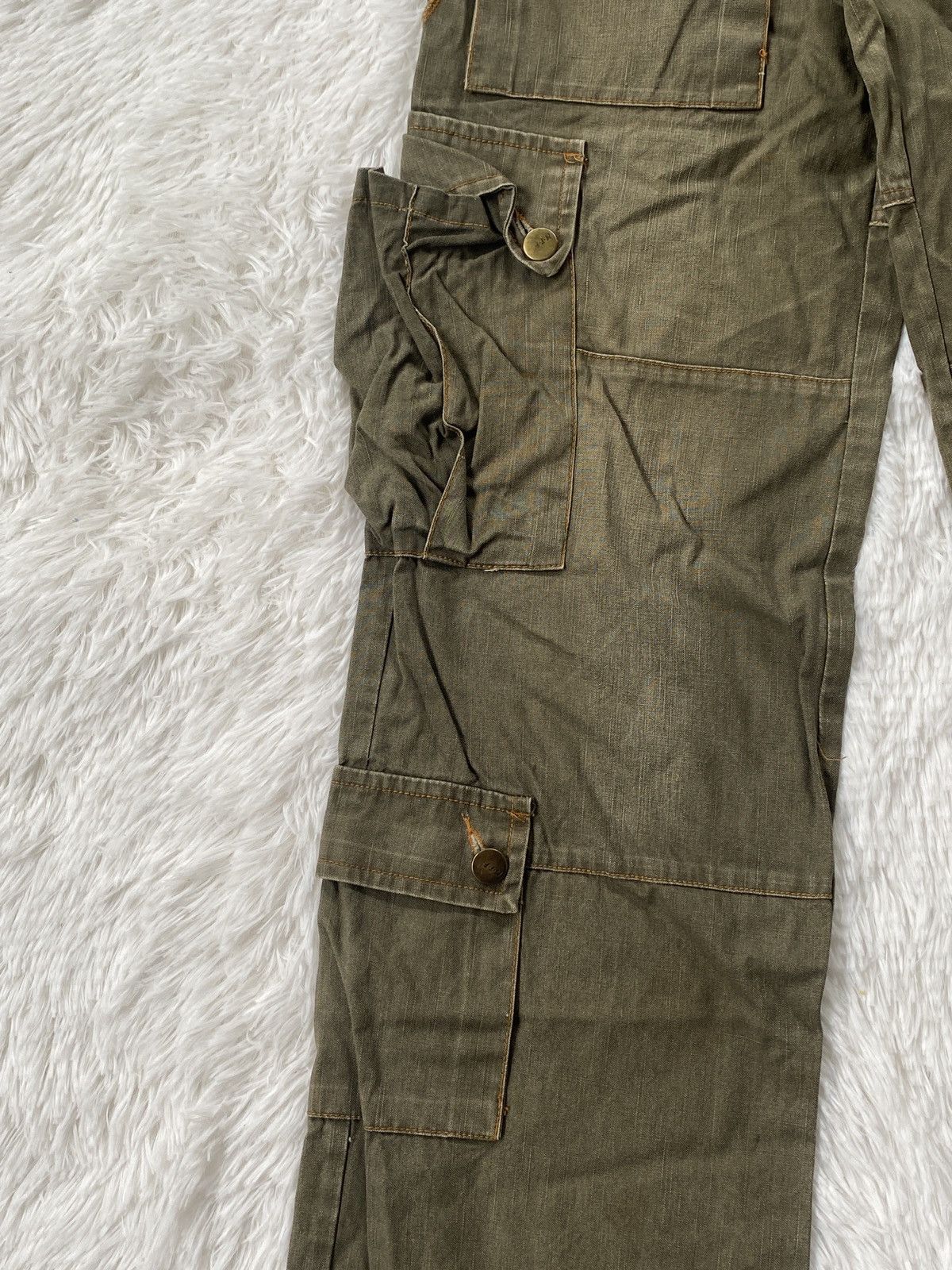 Japanese Brand 🔥Rare🔥Unexpeted Bushpant Cargo pant Multipocket Size US 28 / EU 44 - 5 Thumbnail