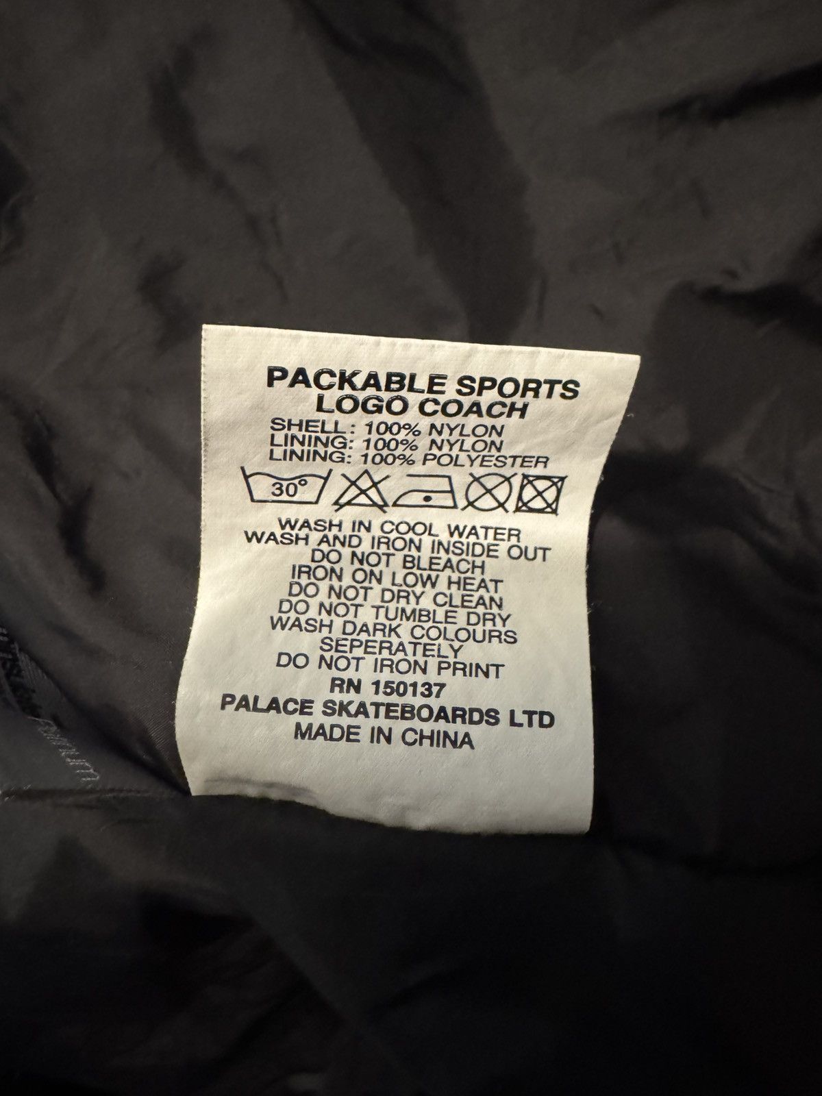 Palace Palace Packable Coach Size US M / EU 48-50 / 2 - 8 Thumbnail