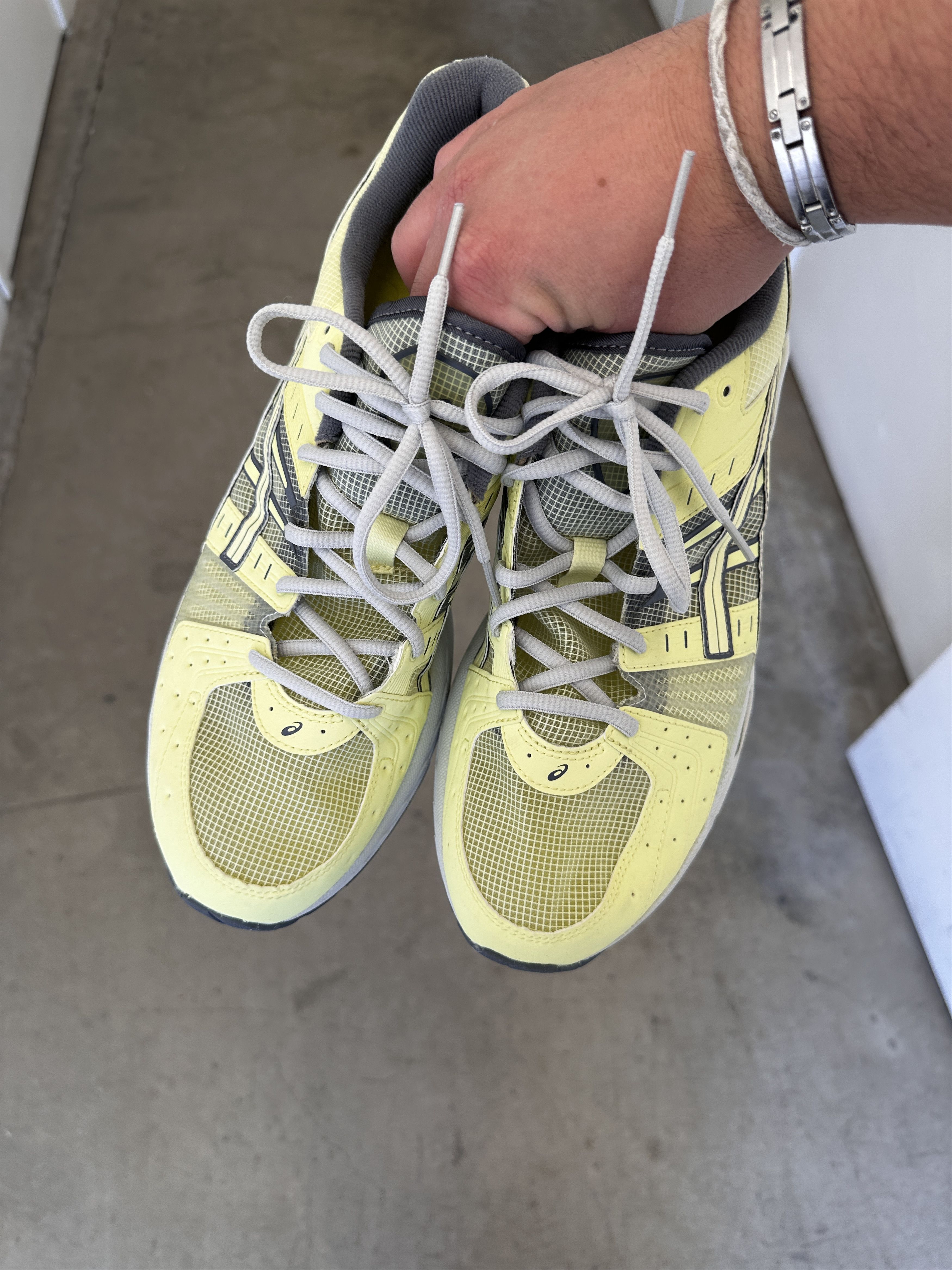 Asics × Kiko Kostadinov Kiko Style, Asics. Sneakers in volt/green. 1030. Size US 12.5 / EU 45-46 - 4 Thumbnail