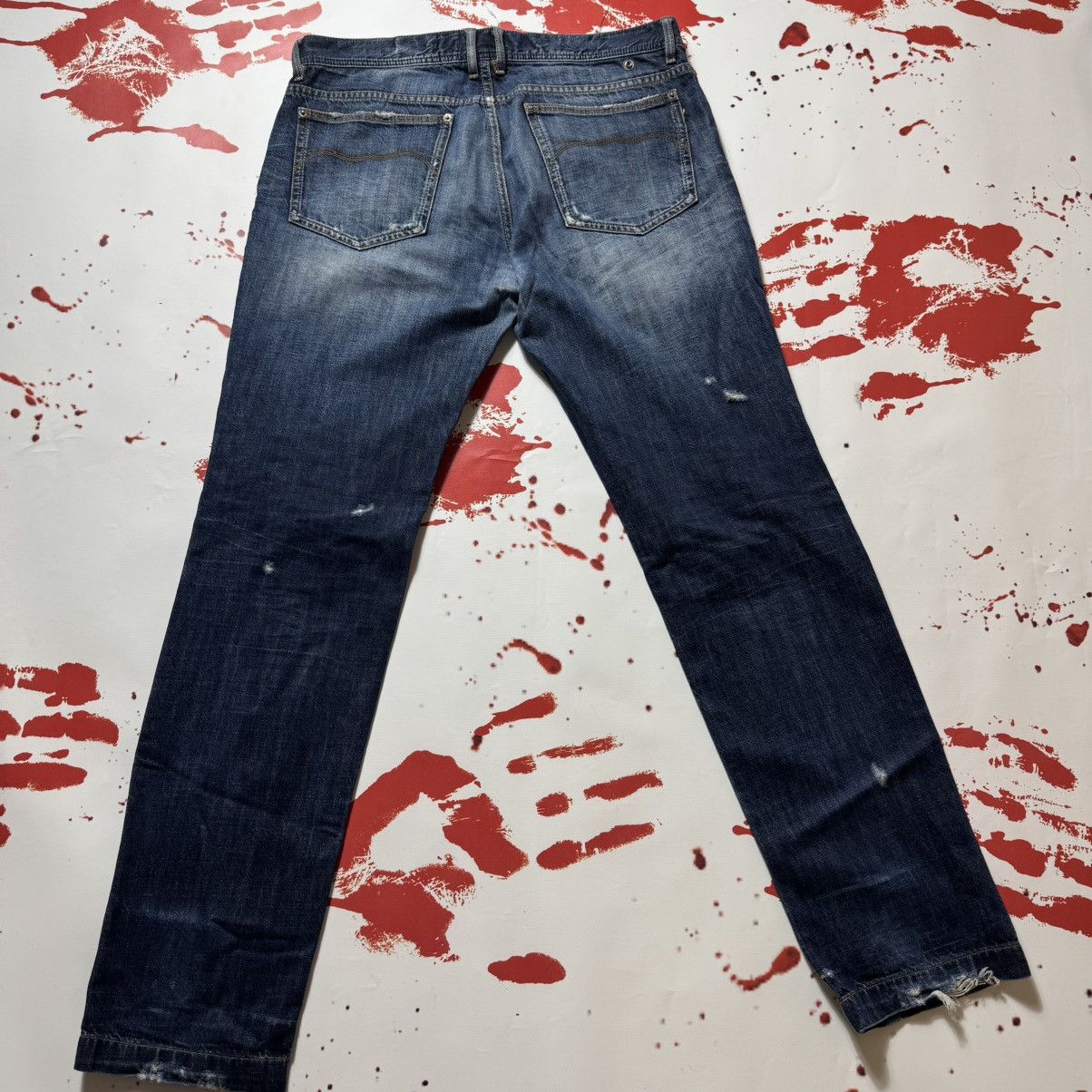 Dolce & Gabbana vintage y2k distressed flared dolce gabbana jeans Size US 36 / EU 52 - 12 Thumbnail