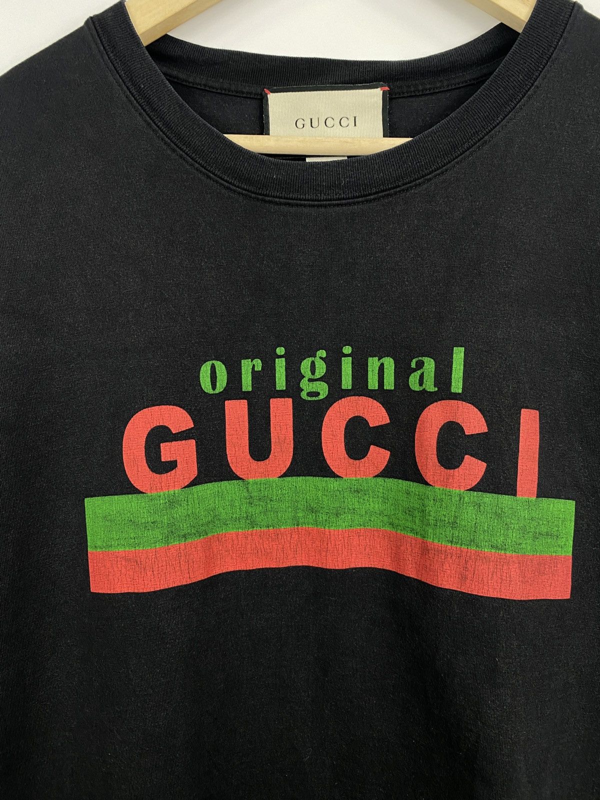 Gucci Gucci Original Logo T-Shirt Size US M / EU 48-50 / 2 - 4 Thumbnail
