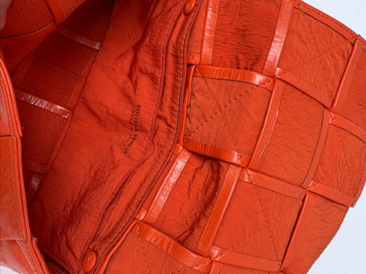 Bottega Veneta Bottega veneta casette orange bumbag intreccio Size ONE SIZE - 7 Thumbnail