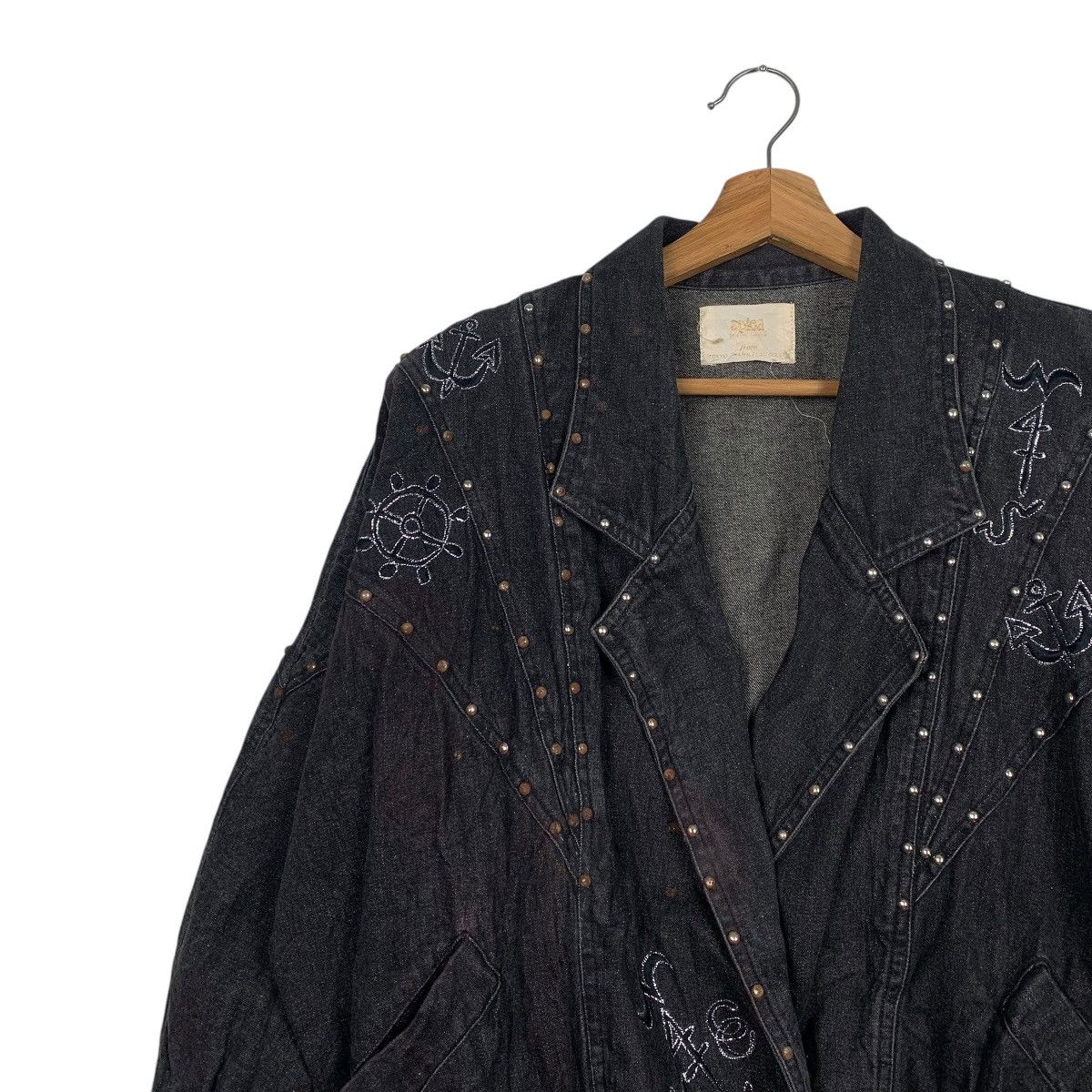 Japanese Brand Nice Design Japanese Brand Spica Gothic Denim Jacket Size M / US 6-8 / IT 42-44 - 6 Thumbnail