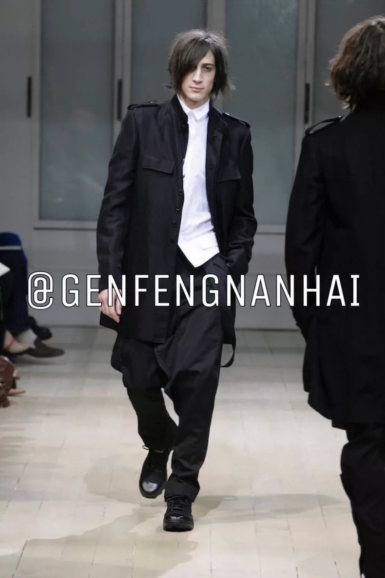 Yohji Yamamoto Yohji Yamamoto 08 SS Defeated Remnant Bamboo Fiber Coat 250 Size US XL / EU 56 / 4 - 5 Thumbnail