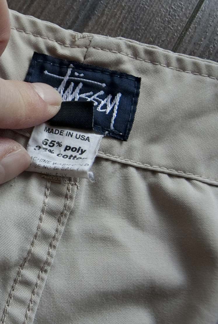 Stussy Stussy Shorts Vintage Made in USA w/ STAINS Size 34 Size US 34 / EU 50 - 7 Thumbnail