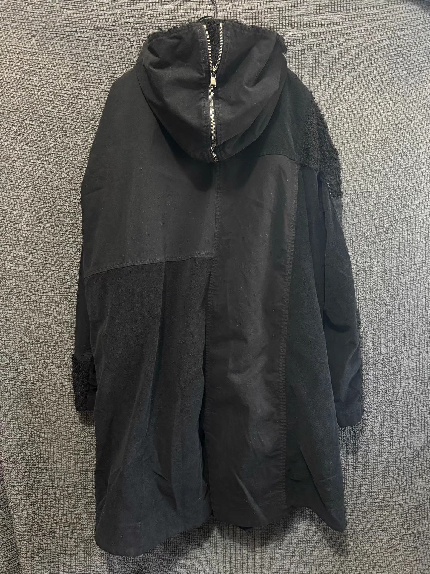 Masnada Masnada Italian dark avant-garde patchwork coat. Size US XXS / EU 40 - 2 Thumbnail