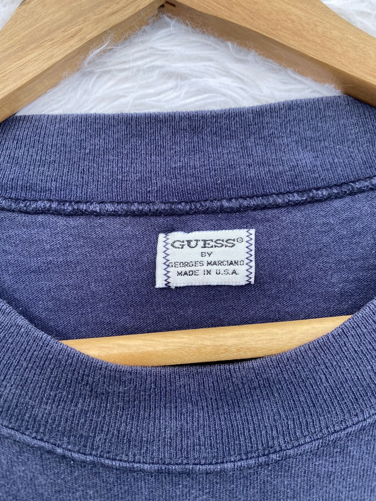 Guess Rare Vintage Guess USA SpellOut T shirt Size US XL / EU 56 / 4 - 8 Thumbnail