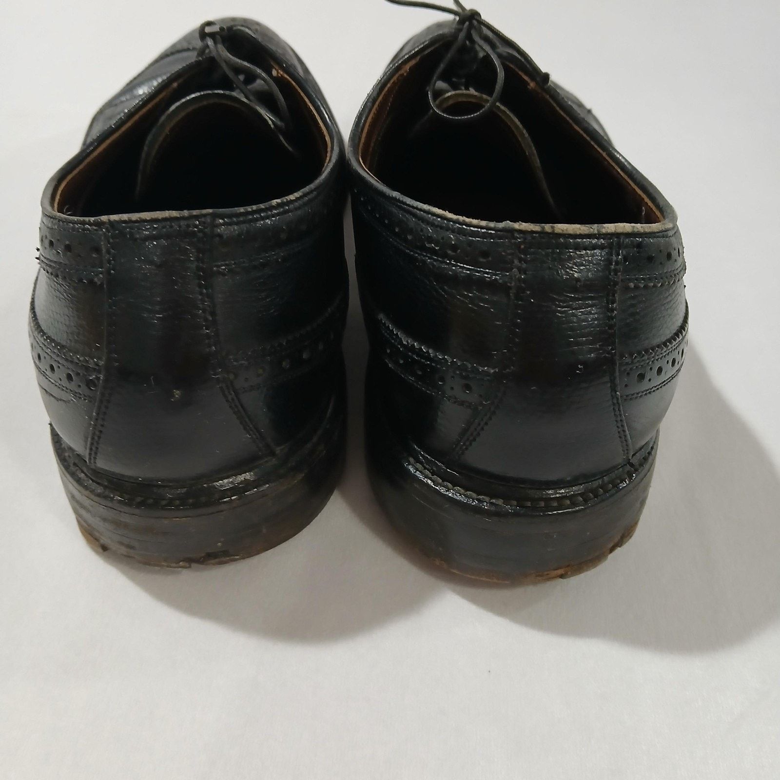 Allen Edmonds Allen Edmonds Shoes Longwing Blucher Men’s 10.5B Black Size US 10.5 / EU 43-44 - 4 Thumbnail