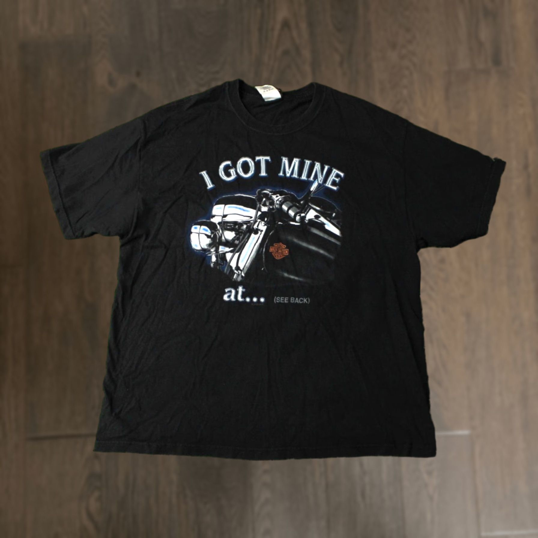 Harley Davidson HARLEY DAVIDSON SHIRT Men XL Black 2010s Official Product Galeton PA Motor Cycles Galeton, PA 100% Cotton 72 cm 58 cm Short Sleeve Vintage: No Size US XL / EU 56 / 4 - 1 Thumbnail