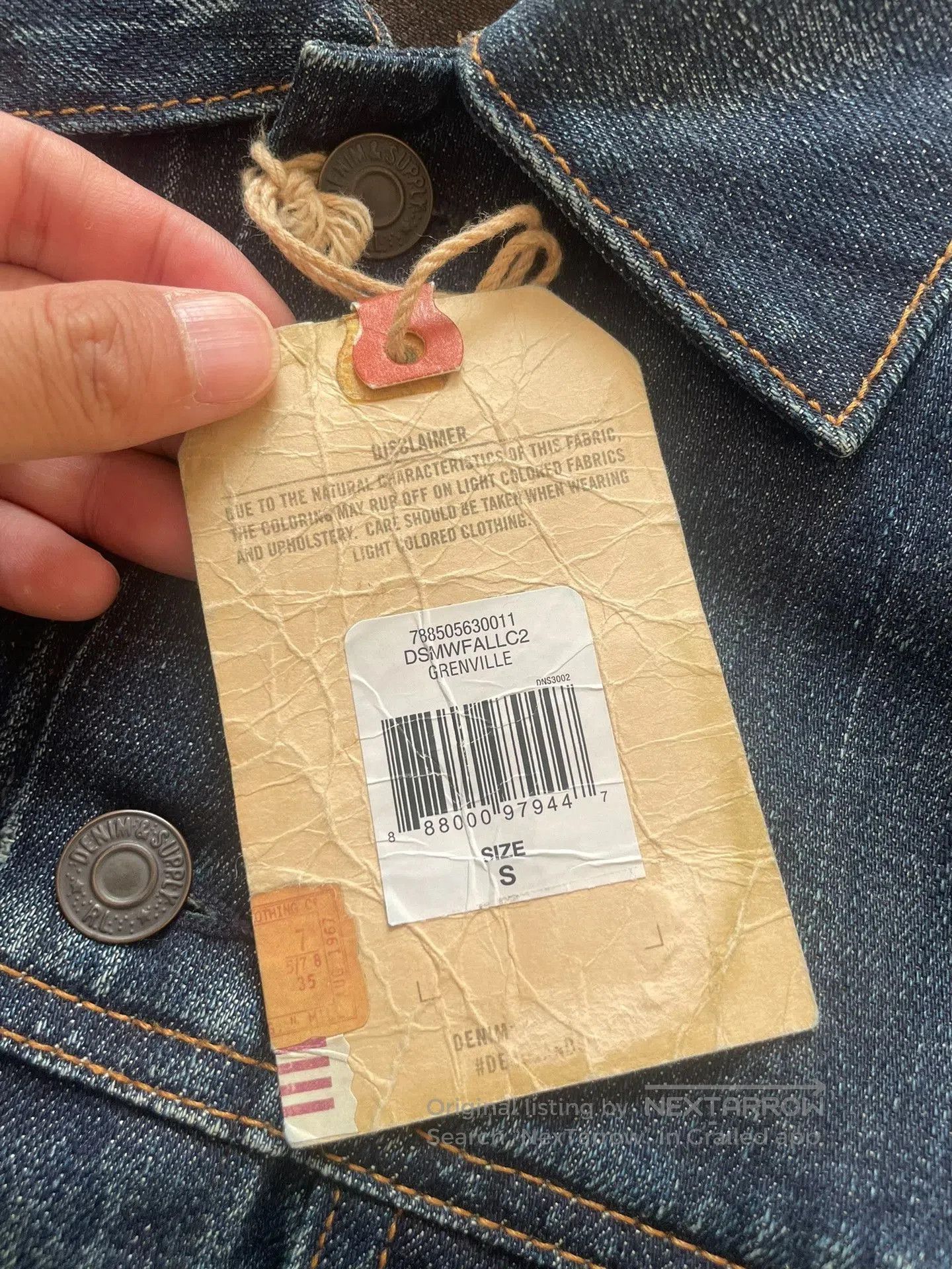 RRL Ralph Lauren Ralph Lauren Discontinued DS Distressed Denim Jacket. Size US S / EU 44-46 / 1 - 5 Thumbnail