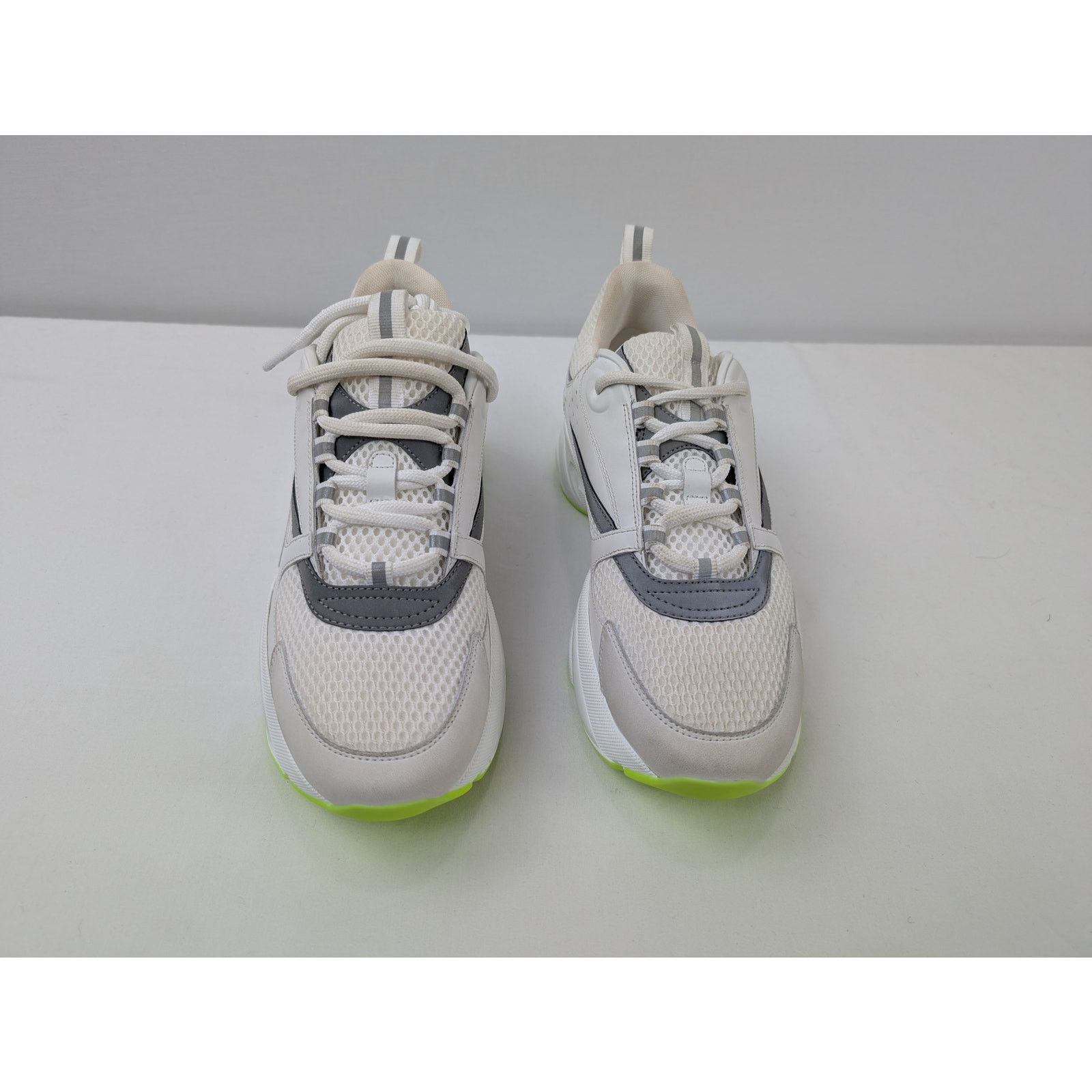 Dior o1rshd1 B22 Sneakers in White Silver Fluo Green Size US 8 / EU 41 - 11 Thumbnail