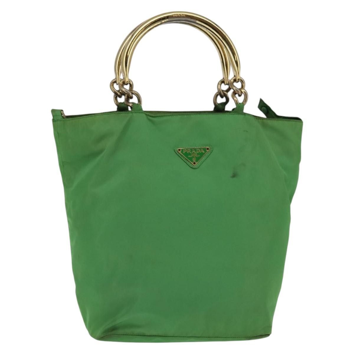 Prada Prada Metal Handles Tote Tessuto Size ONE SIZE - 1 Thumbnail