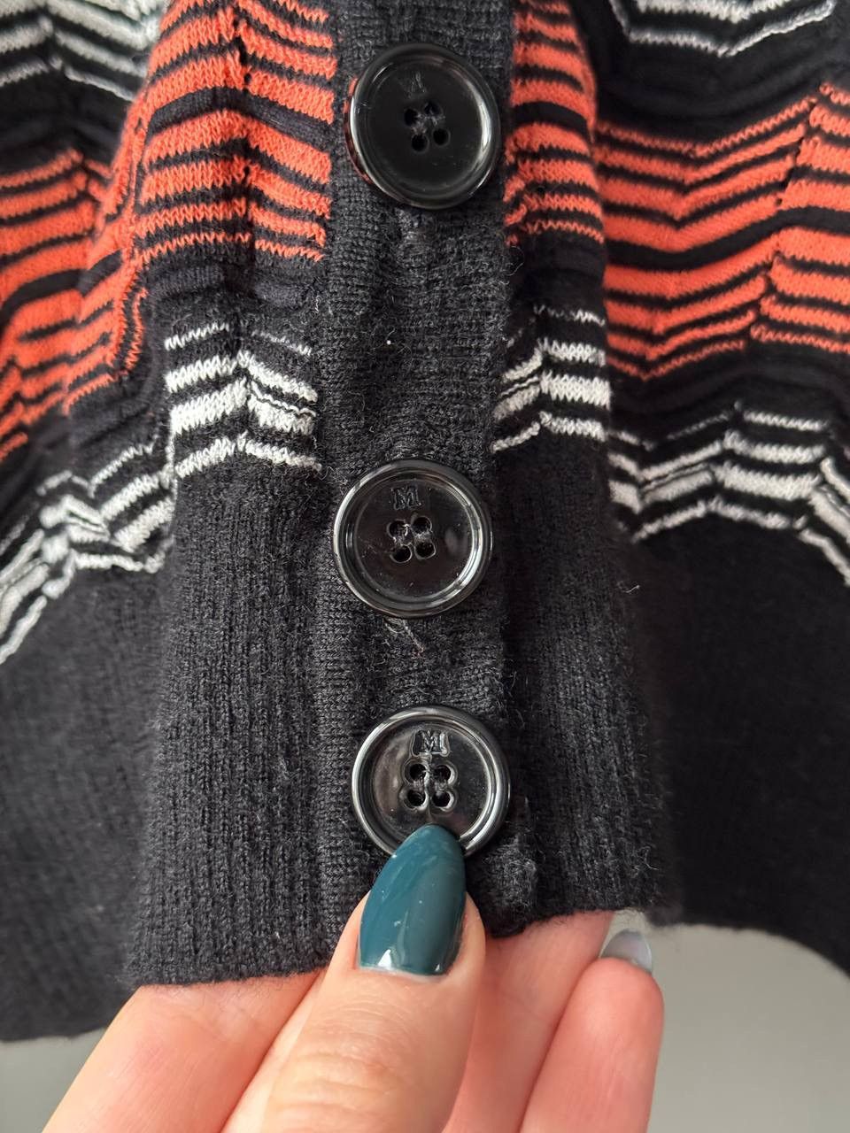 Missoni × Vintage Vintage Cardigan Missoni Knit Japanese Brand Size S / US 4 / IT 40 - 4 Thumbnail