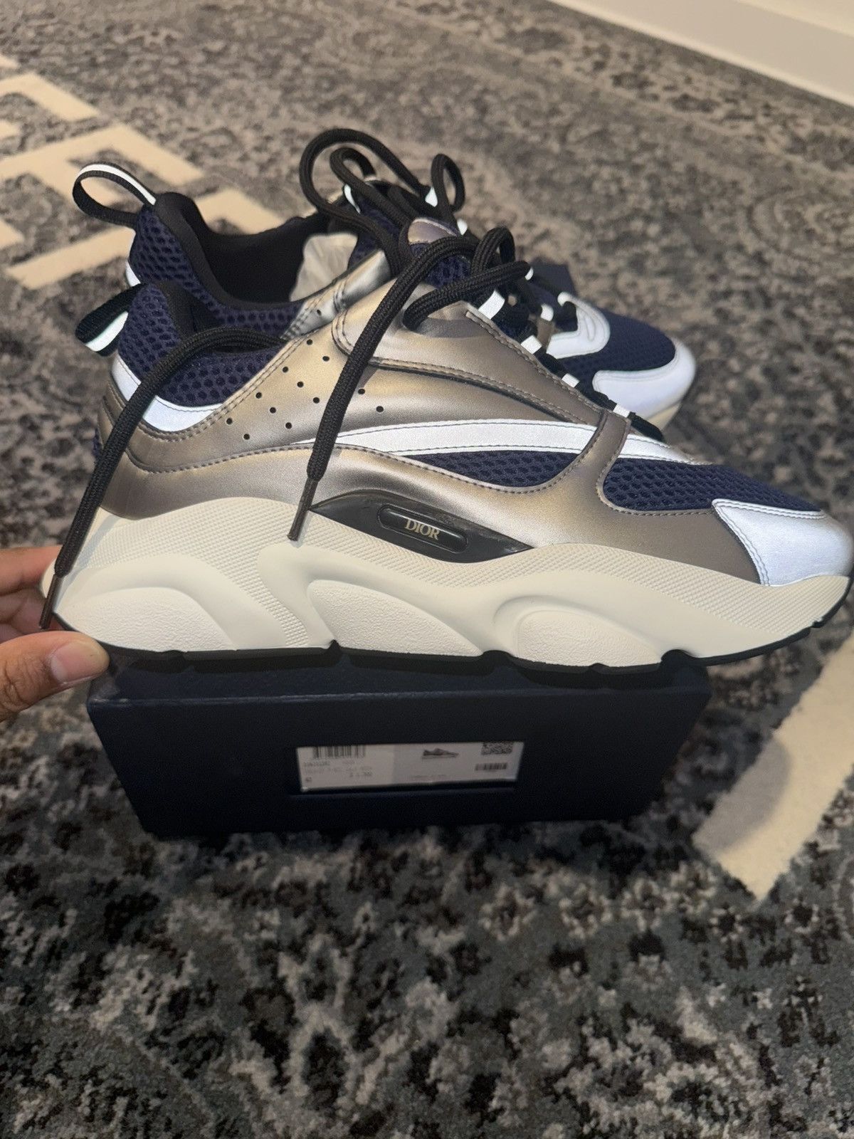 Dior Dior b22 sneakers Size US 8.5 / EU 41-42 - 2 Thumbnail