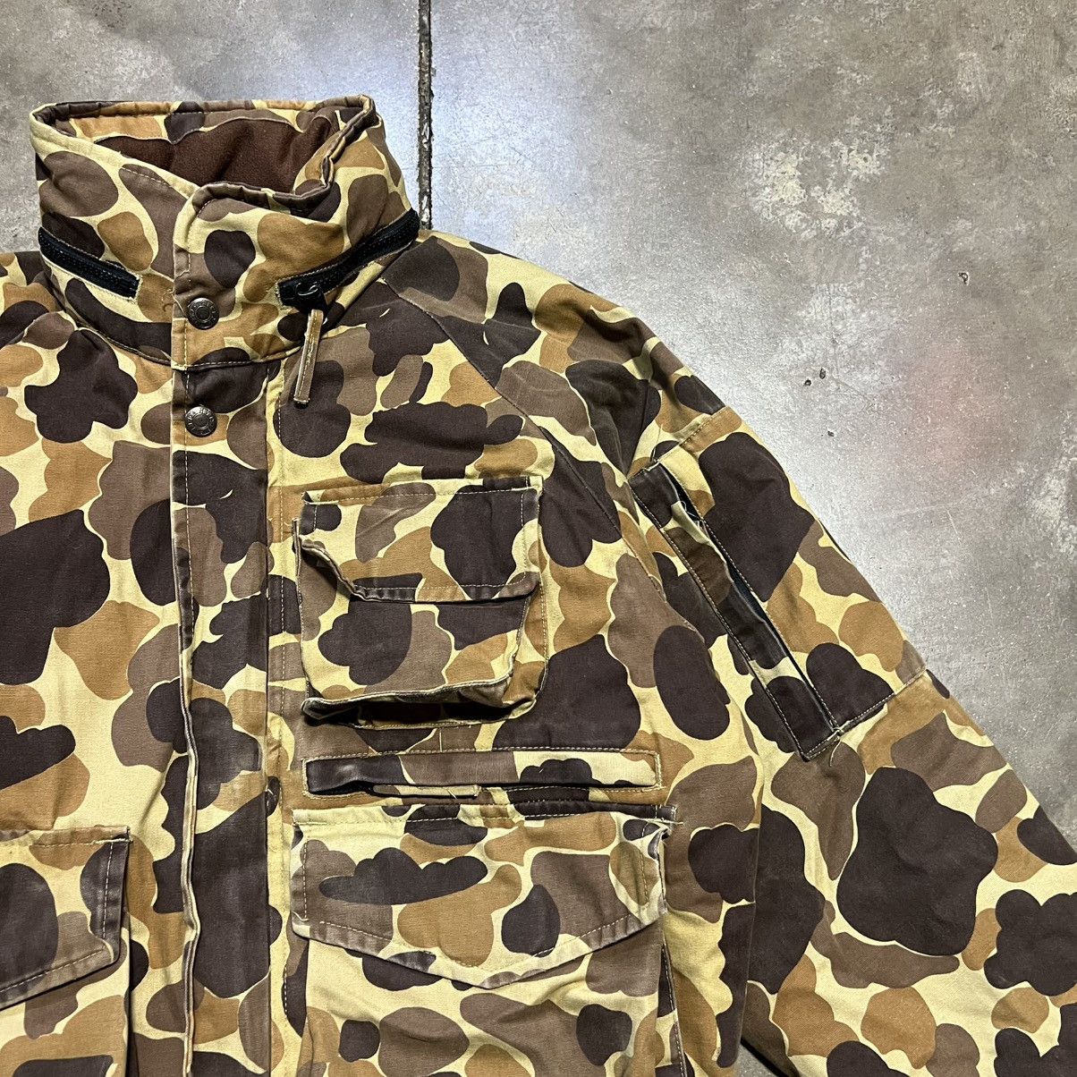 Field & Stream Vintage Field Stream Camo Jacket Cargo Utility Hunting 90s Size US S / EU 44-46 / 1 - 7 Thumbnail