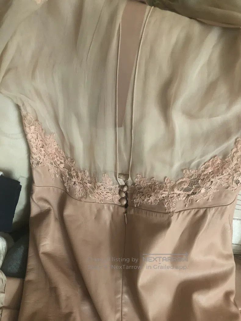 Valentino Valentino Lace patchwork silk dress Size S / US 4 / IT 40 - 5 Thumbnail
