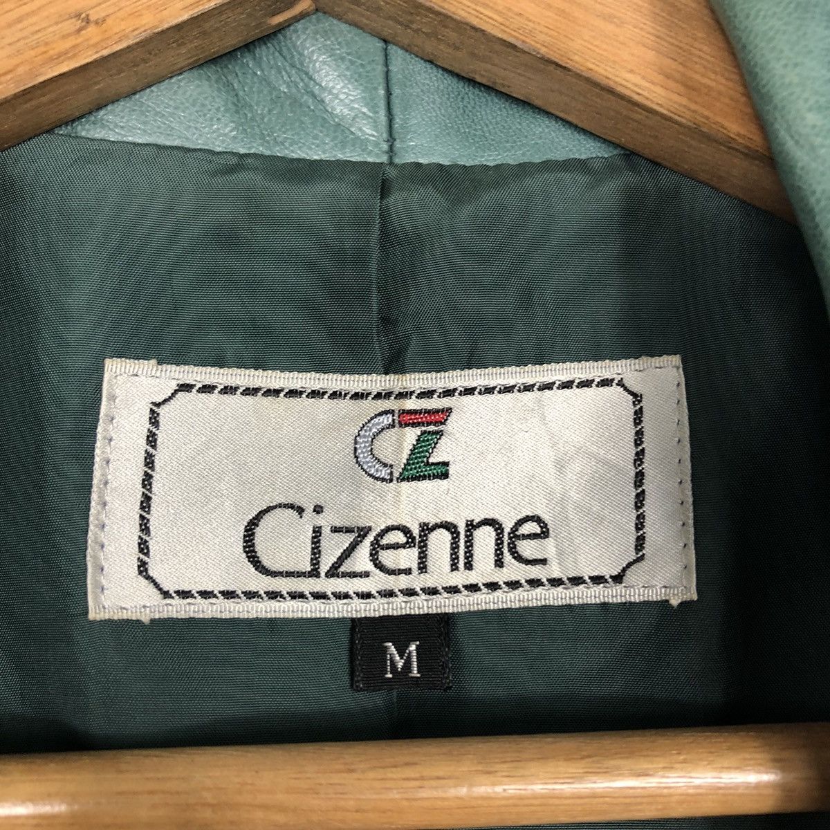 Japanese Brand 📌Vintage Biker Bomber Leather Jacket Cizenne Issey Miyake Size US M / EU 48-50 / 2 - 18 Thumbnail