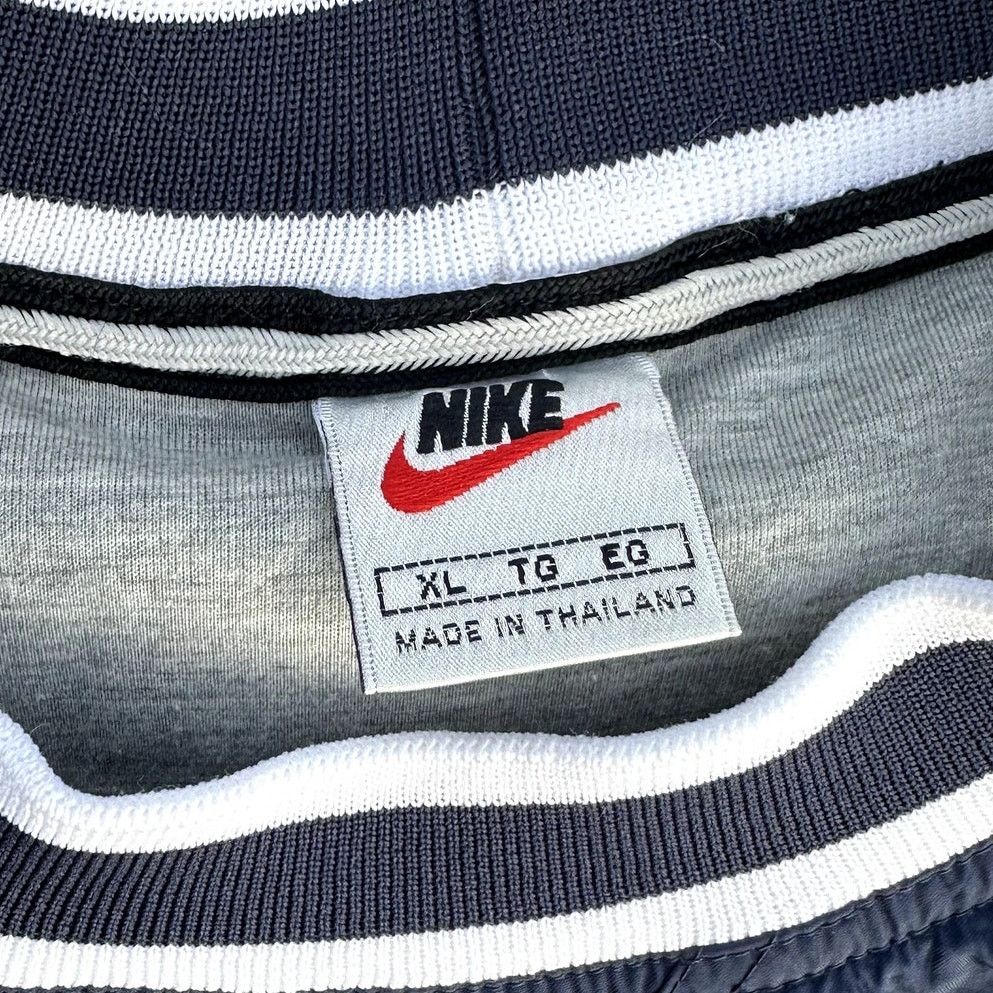 Japanese Brand × Nike Vintage Nike Center Swoosh Windbreaker 90s Size XL Baggy Fit Size US XL / EU 56 / 4 - 3 Thumbnail