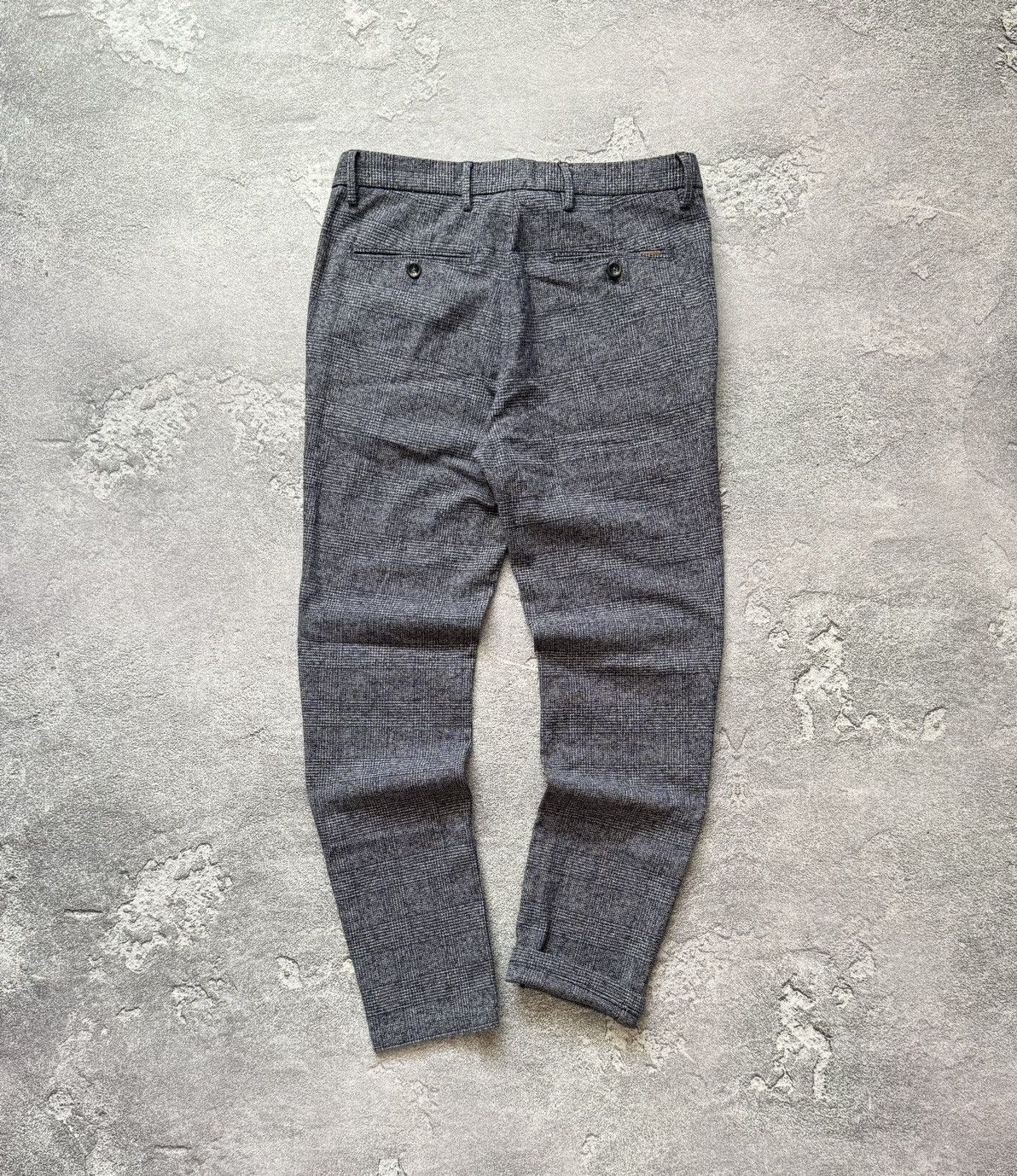 Designer × Massimo Dutti Massimo dutti 30 checkered pant trouser chino Jean Size US 30 / EU 46 - 1 Thumbnail