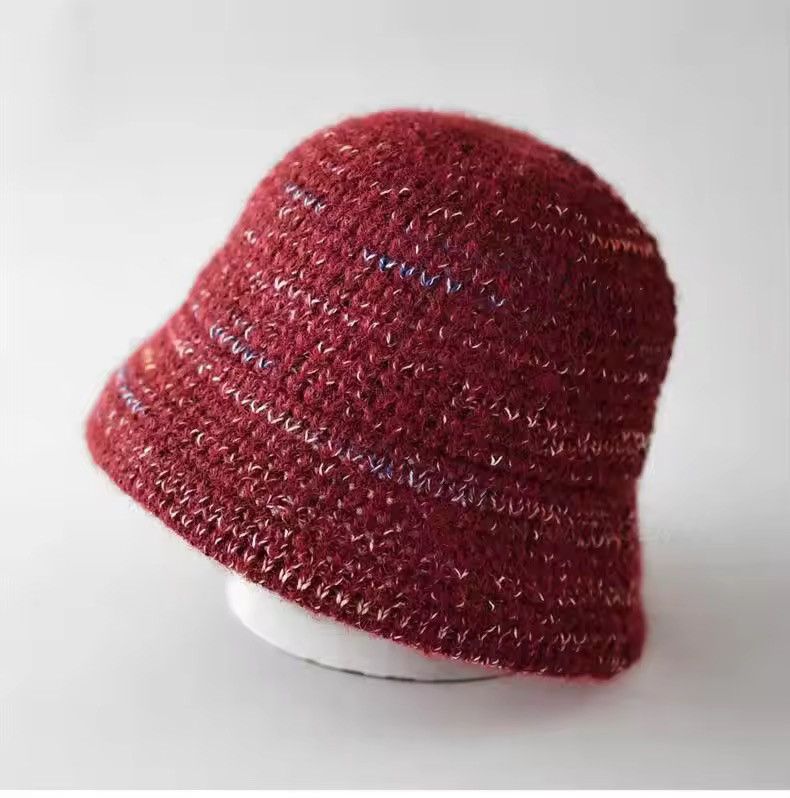 Other Autumn Winter Korean Thread Knitted Basin Hat Size ONE SIZE - 1 Thumbnail