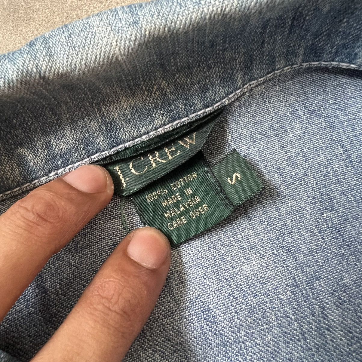 J.Crew J.Crew Denim Vests Size S / US 4 / IT 40 - 5 Thumbnail