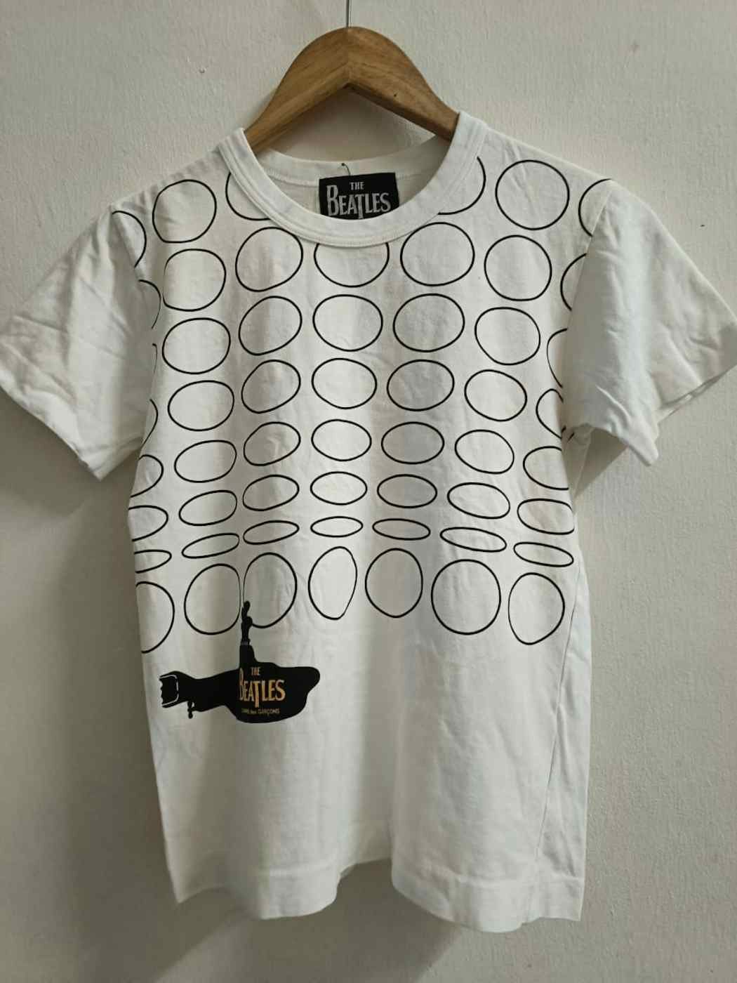 Band Tees 🔥🔥Rare Comme Des Garcon's X The Beatles Tee Size S / US 4 / IT 40 - 1 Thumbnail