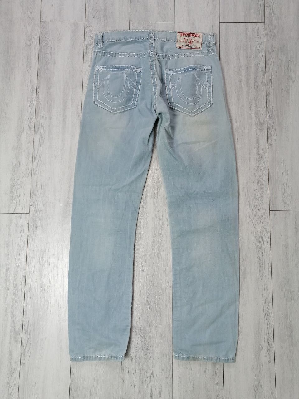 True Religion True Religion Billy Super T Seat 34 Denim Jeans Size US 32 / EU 48 - 4 Thumbnail