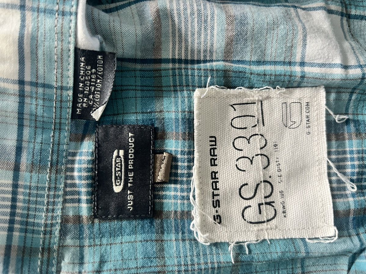 G-Star G-Star Flannel Shirt – Rare Find Size US XL / EU 56 / 4 - 6 Thumbnail