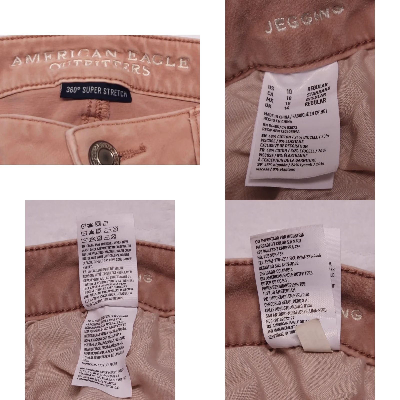 American Eagle Outfitters VINTAGE 0 Size 32" / US 10 / IT 46 - 8 Thumbnail