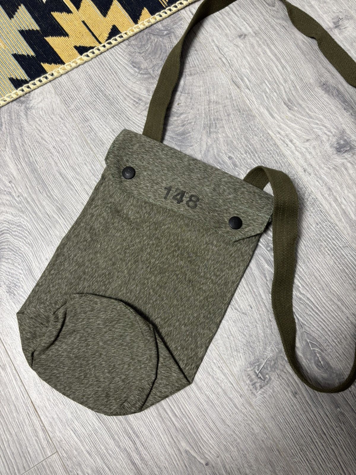 Other Vintage Rare Swiss Army 1964 Side Bag Satchel gas mask Size ONE SIZE - 2 Thumbnail