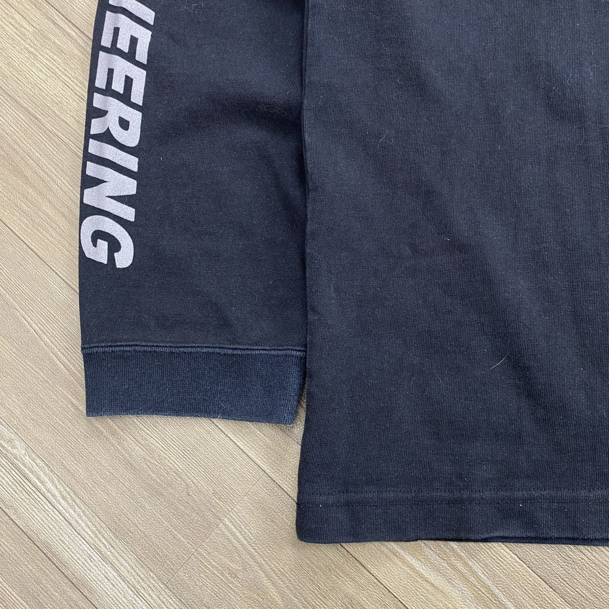 White Mountaineering White Mountaineering X Denham Spell Out T Shirt Long Sleeve Size US L / EU 52-54 / 3 - 10 Thumbnail