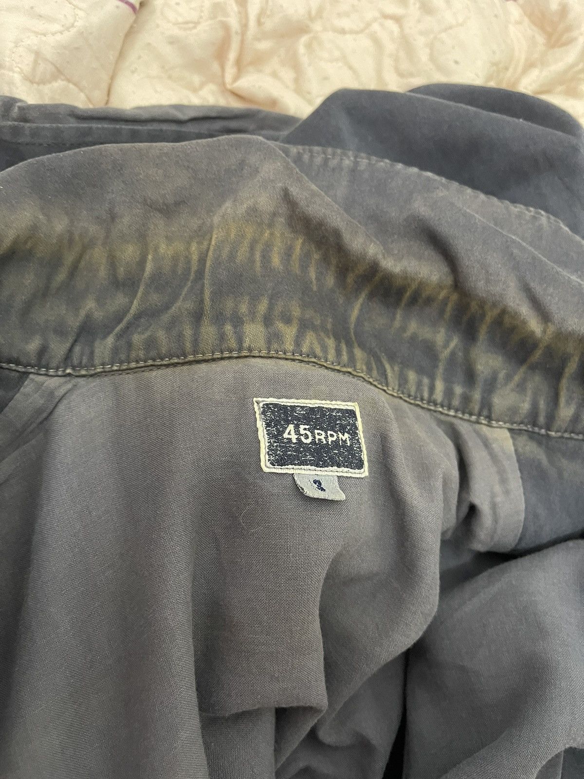 45rpm Vintage 45 RPM TECHNICAL CARGO JACKET Kapital Designer Size US L / EU 52-54 / 3 - 10 Thumbnail