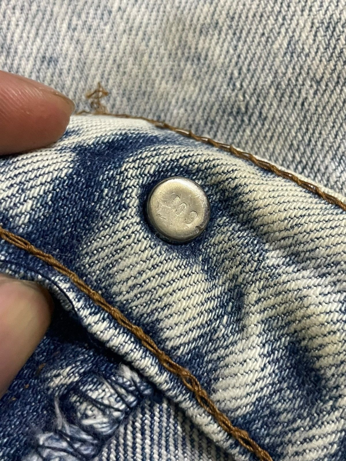 Levi's Vintage Clothing Vintage Levi’s Silver Label High Rise Faded Wash Jeans Size 29" - 15 Thumbnail
