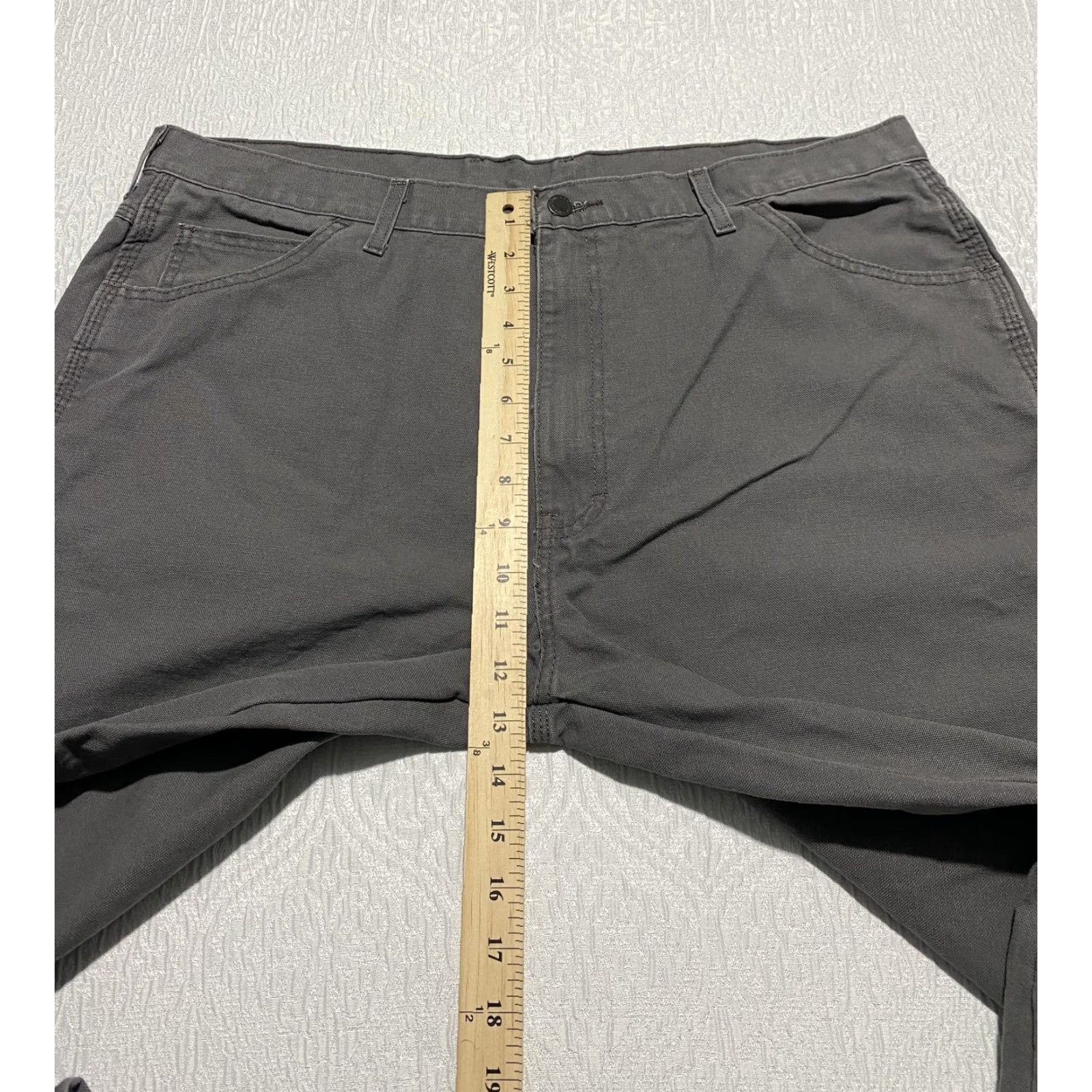 Dickies Dickies Pants Mens 38x34 Gray Utility Straight Leg Workwear Outdoor Durable Size US 38 / EU 54 - 6 Thumbnail