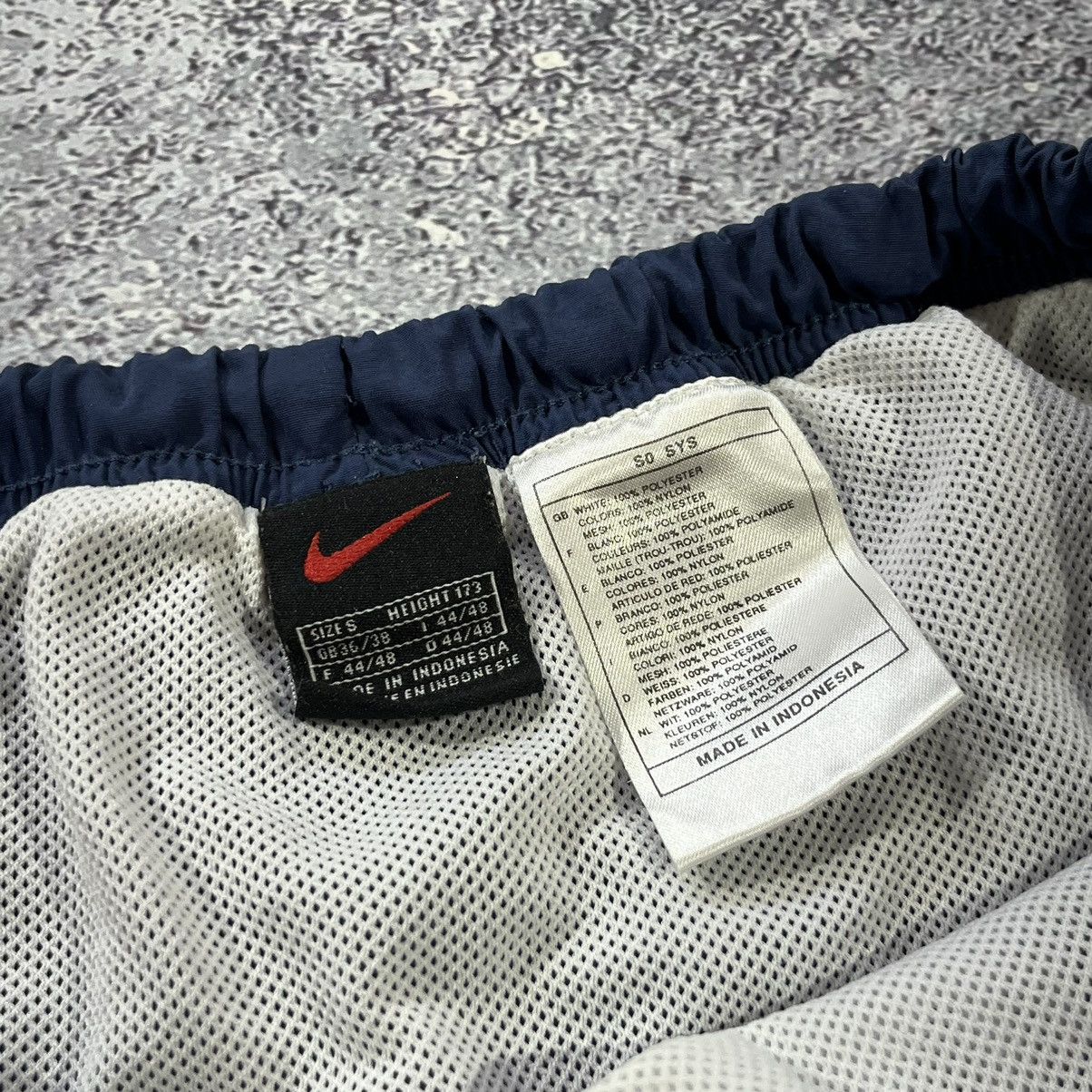 Nike × Vintage 90’s Nike Nylon Swoosh Logo Shorts Size US 30 / EU 46 - 9 Thumbnail