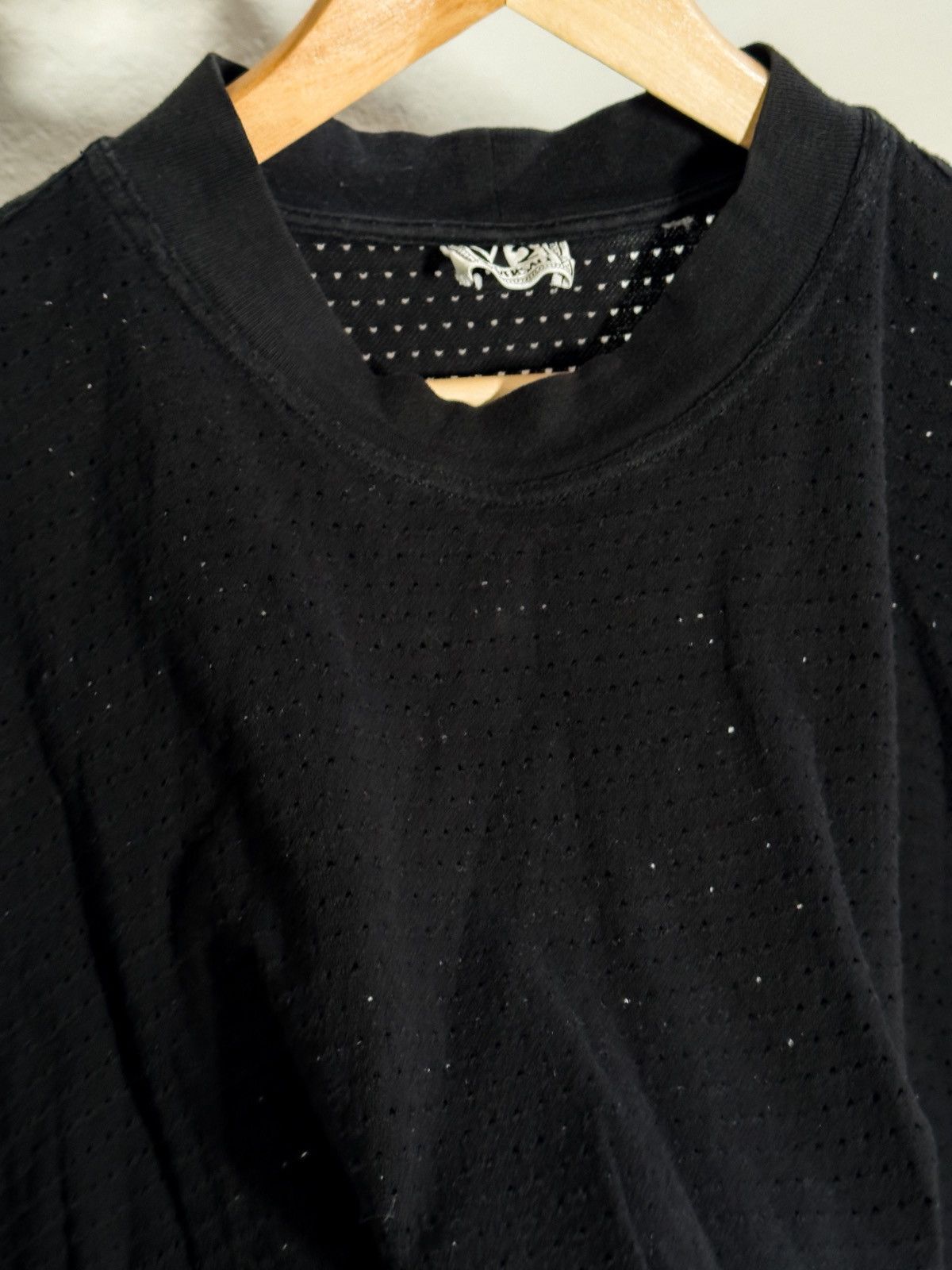 Versace Versace V2 mock neck pullover long sleeve black shirt Size US L / EU 52-54 / 3 - 2 Thumbnail