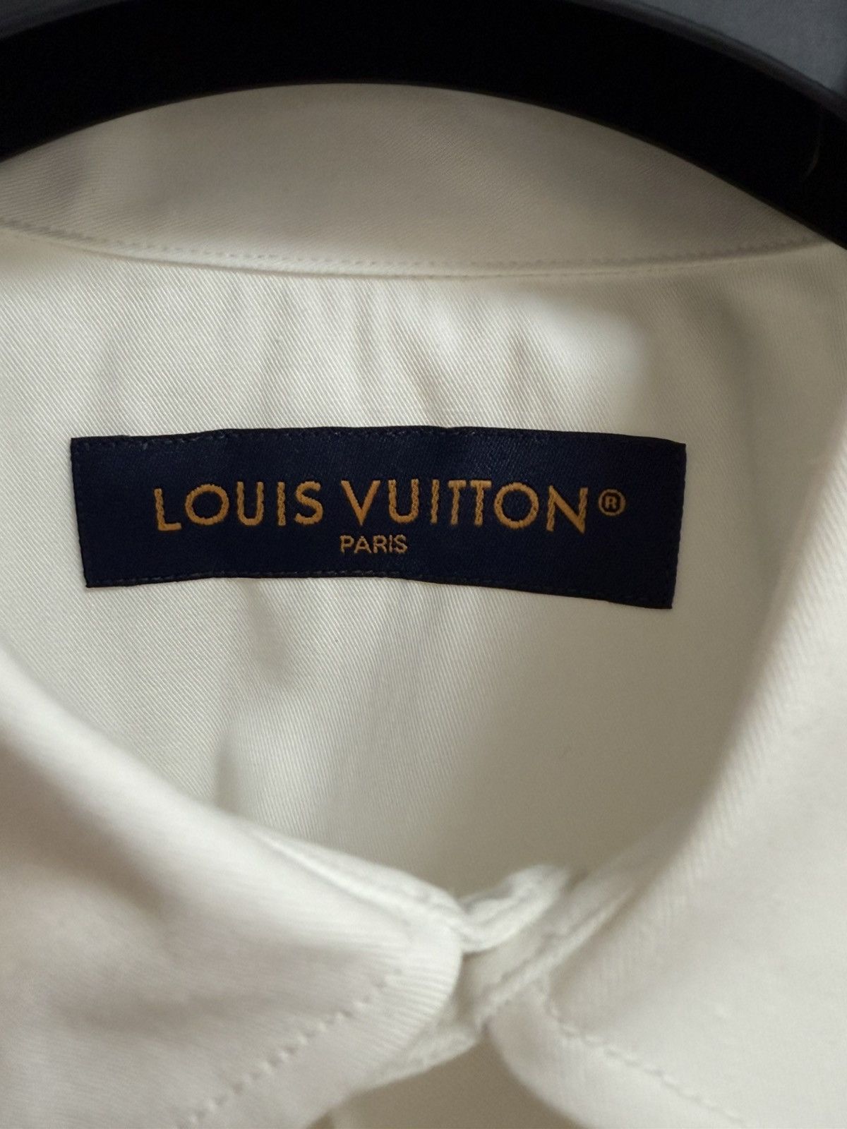 Louis Vuitton Louis Vuitton white monogram pocket shirt S Size US S / EU 44-46 / 1 - 6 Thumbnail