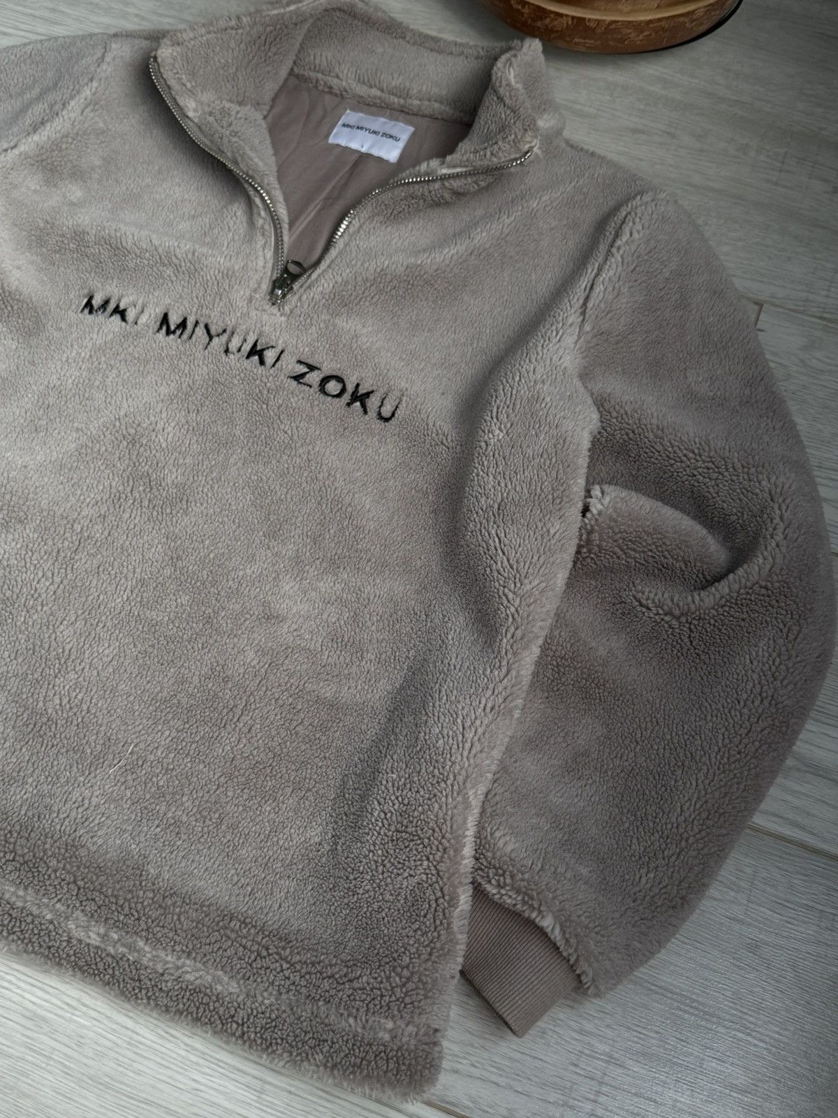 Mki Miyuki Zoku MKI MIYUKI ZOKU SHERPA jacket teddy sweatshirt Size US L / EU 52-54 / 3 - 2 Thumbnail