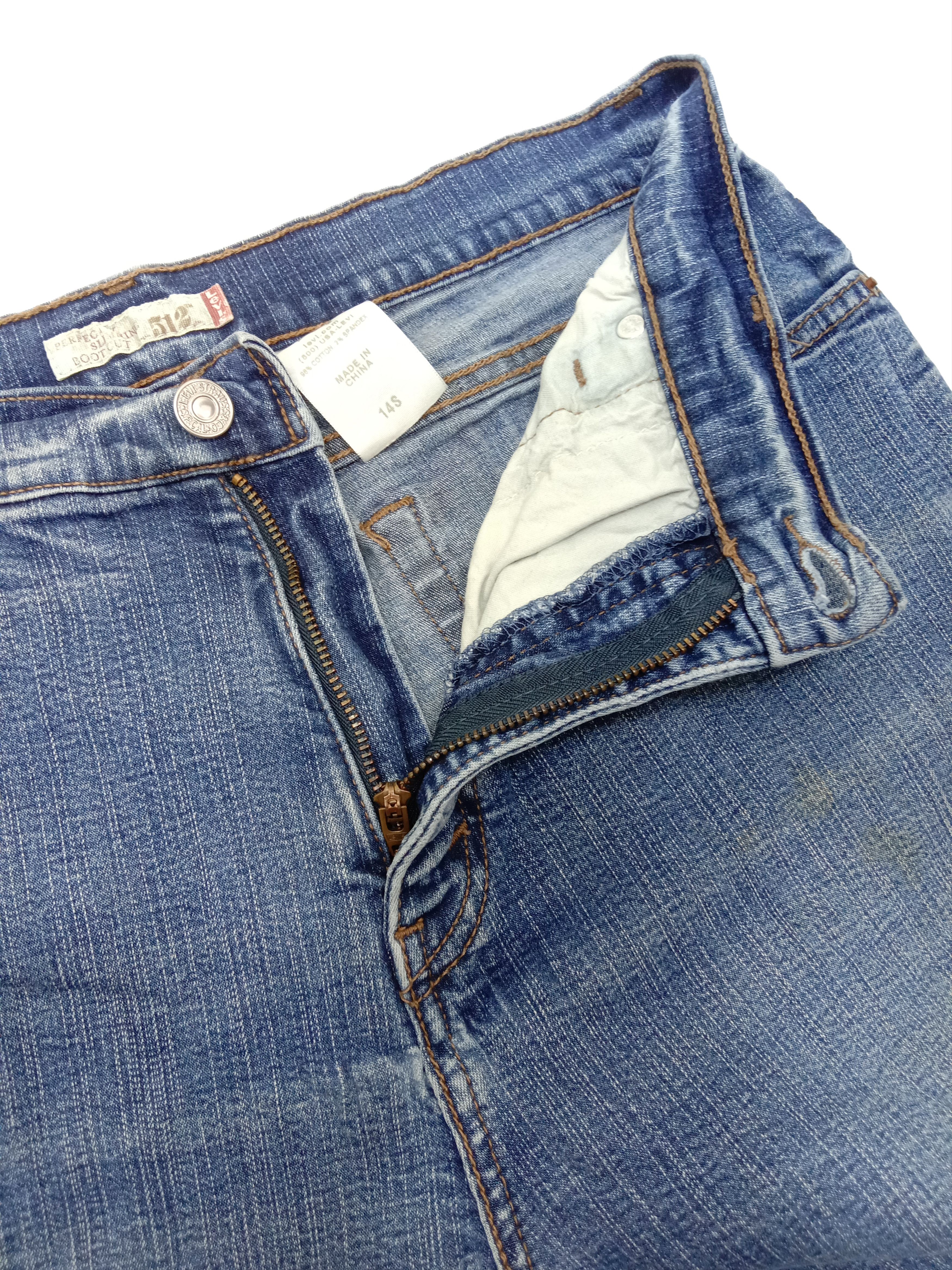 Levi's Vintage Levi's 512 Flare Jeans Slim Bootcut Denim Size 30" / US 8 / IT 44 - 9 Thumbnail