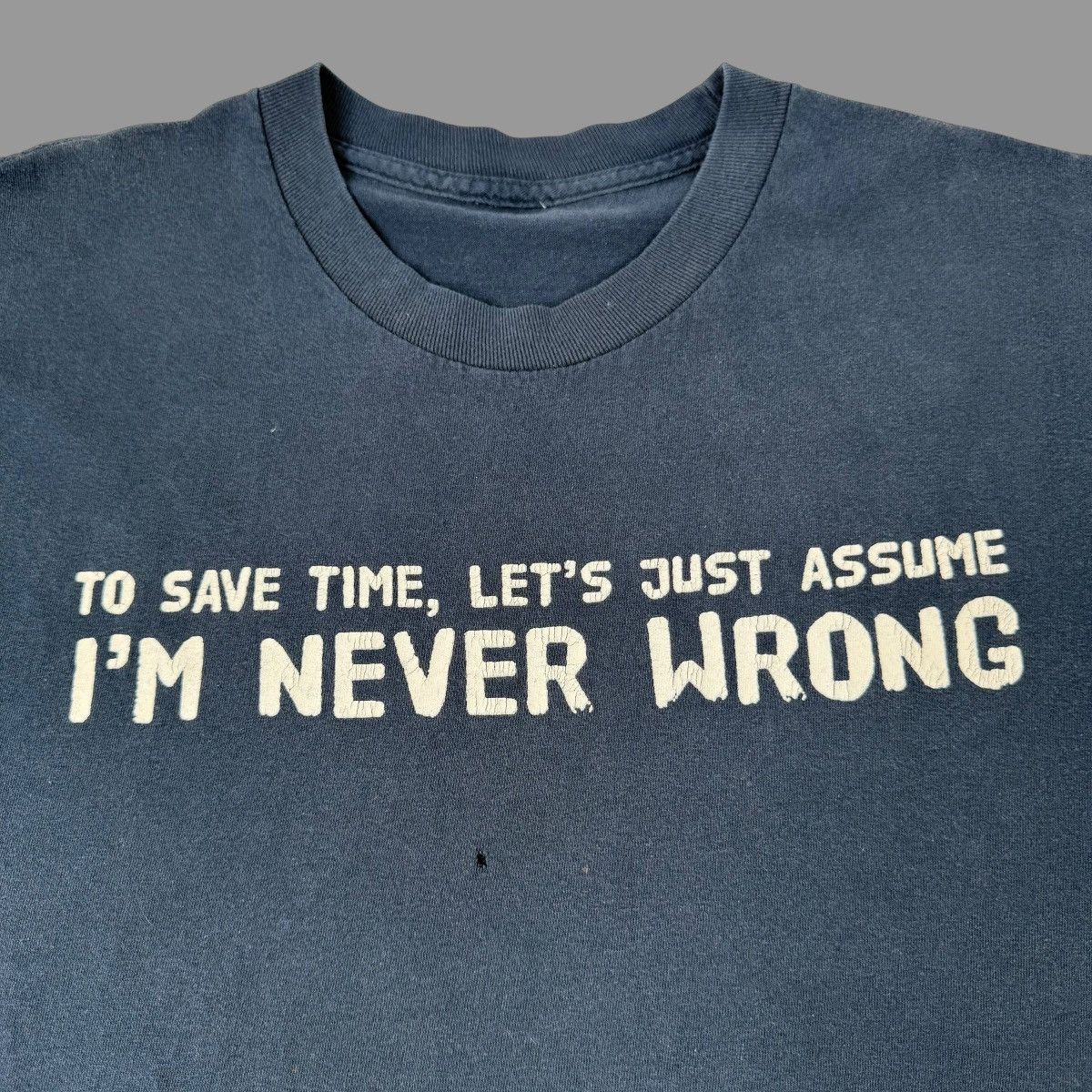 Vintage Vintage Y2K funny T-shirt Size US L / EU 52-54 / 3 - 3 Thumbnail