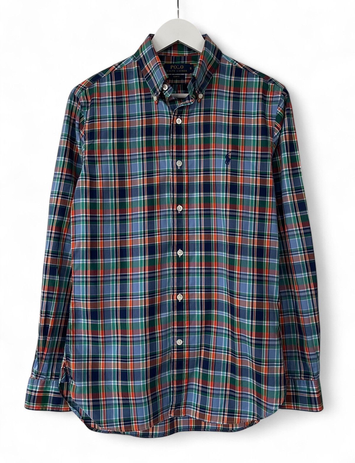 Flannel × Polo Ralph Lauren Polo Ralph Lauren Slim Fit Logo Shirt Men's Size S Size US S / EU 44-46 / 1 - 1 Thumbnail